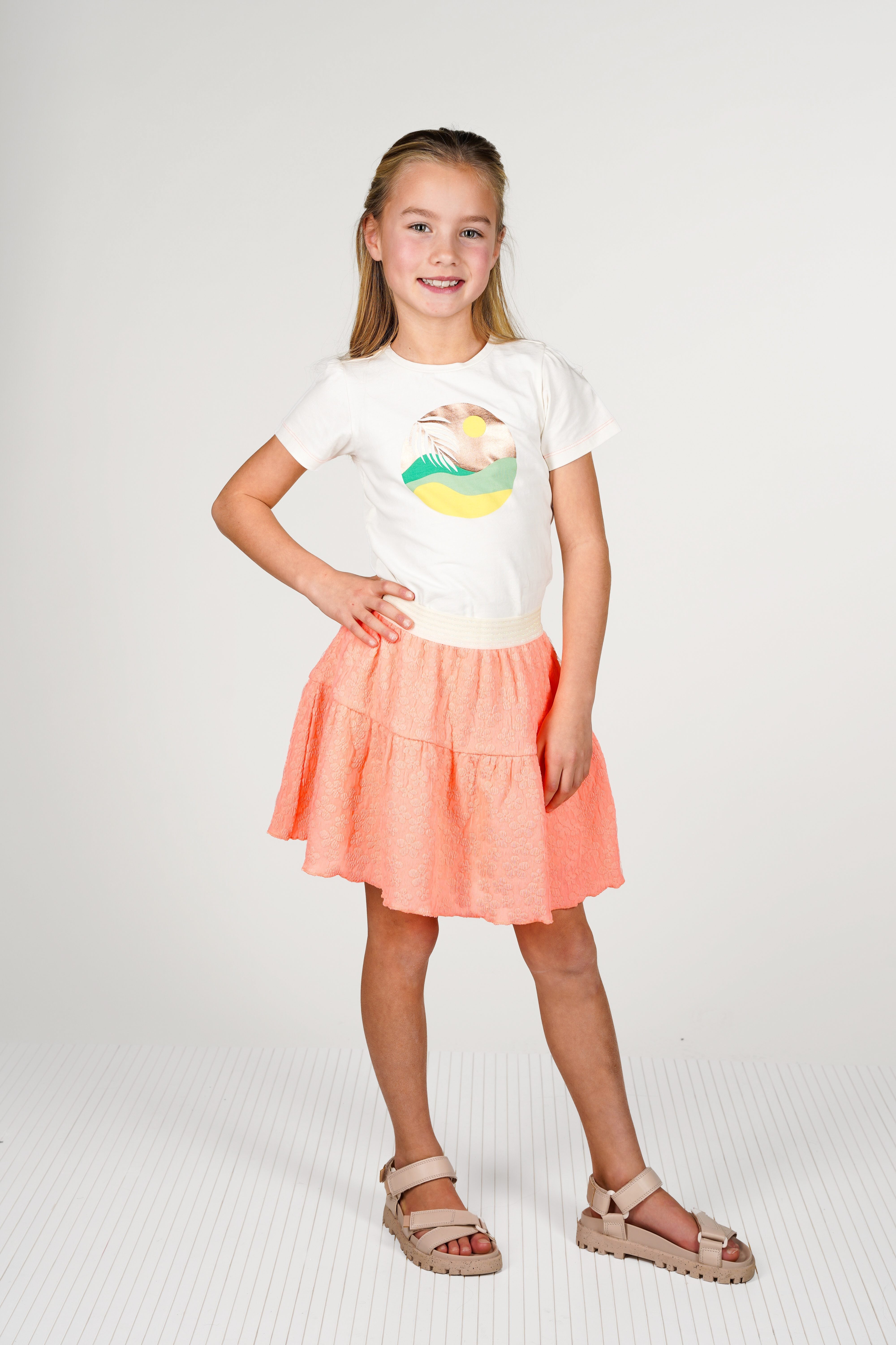 B.Nosy T-Shirt Tammy weiß Blossom