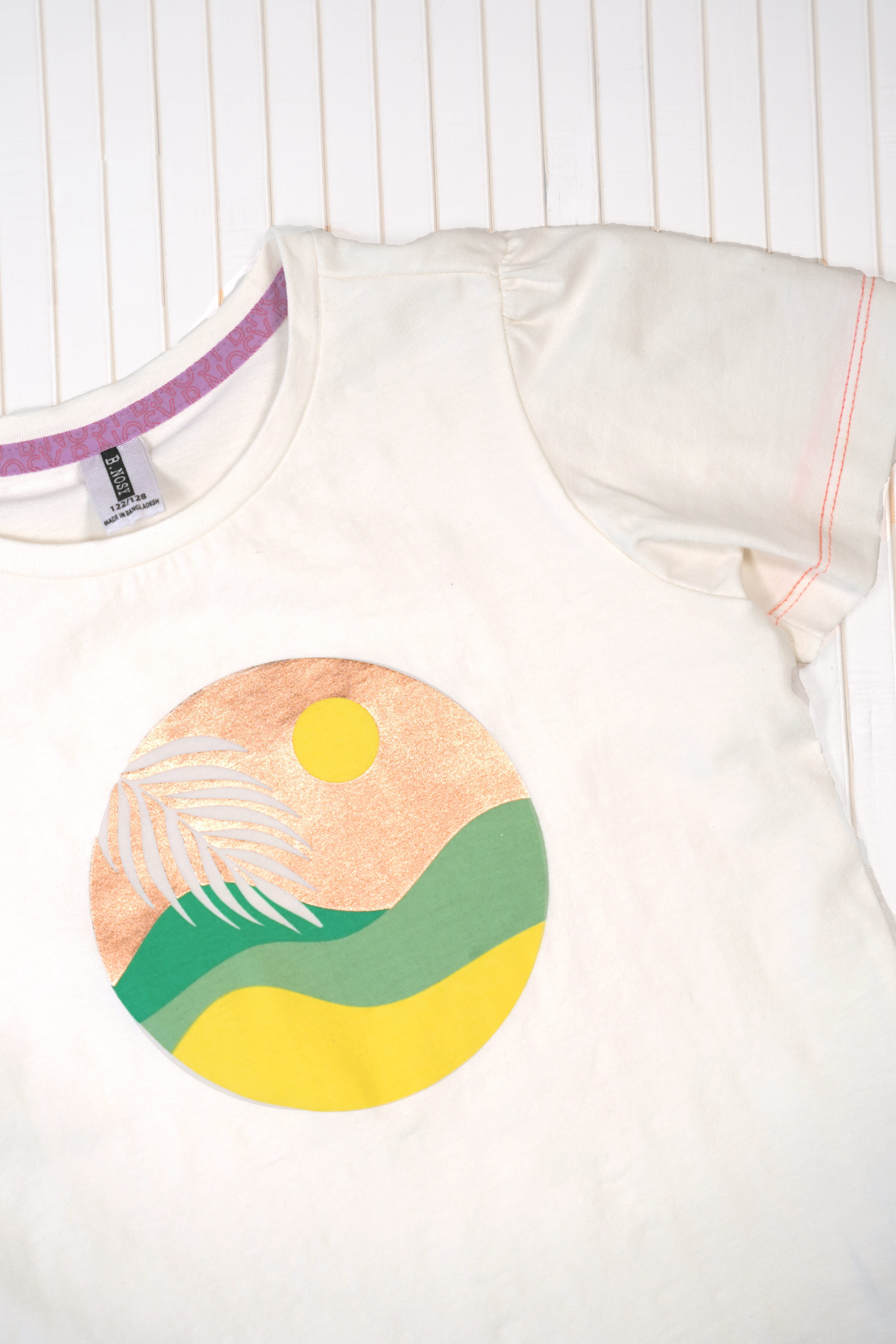 B.Nosy T-shirt Tammy wit Blossom