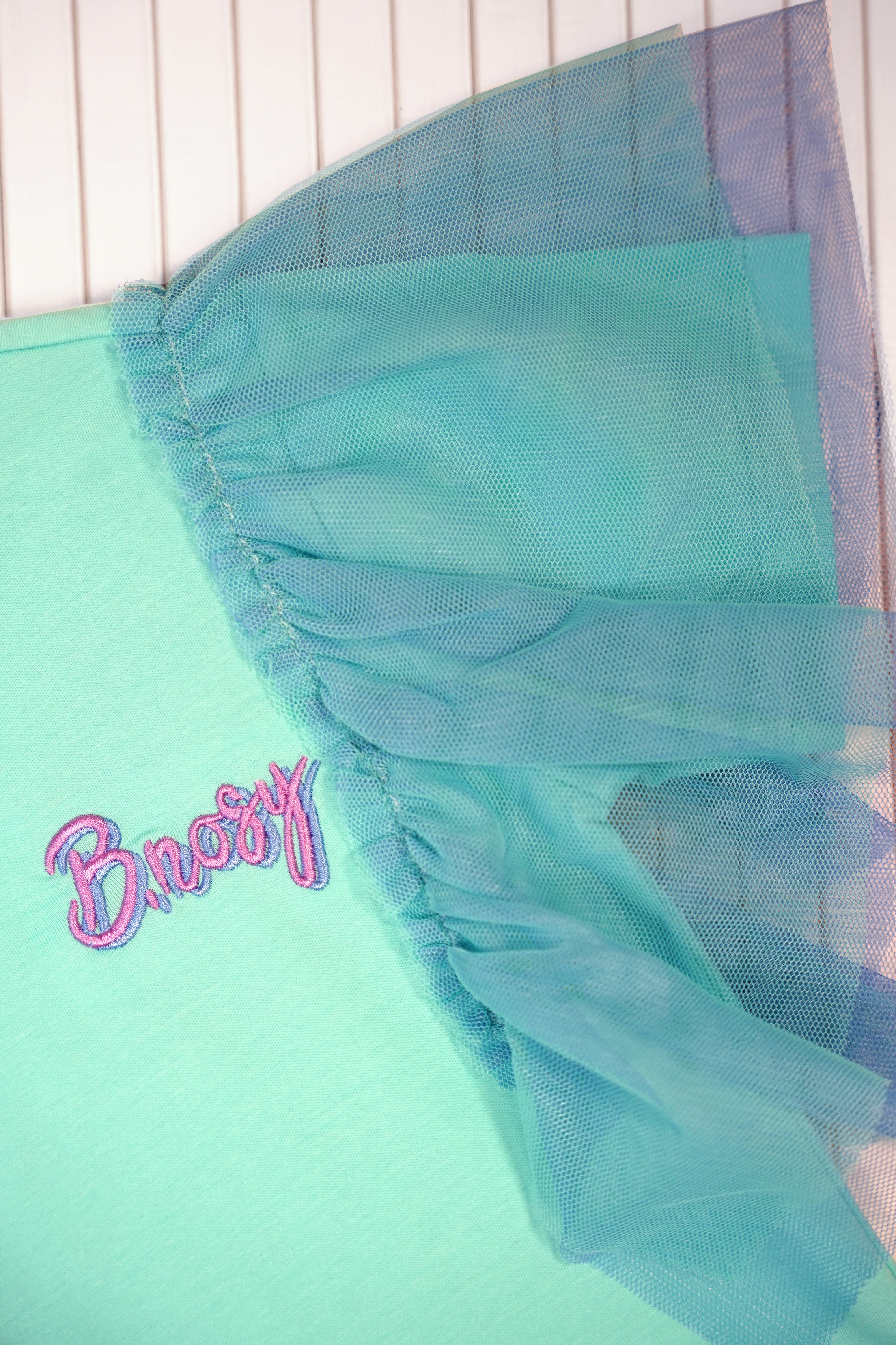 B.Nosy T-Shirt Tora blau Overjoyed