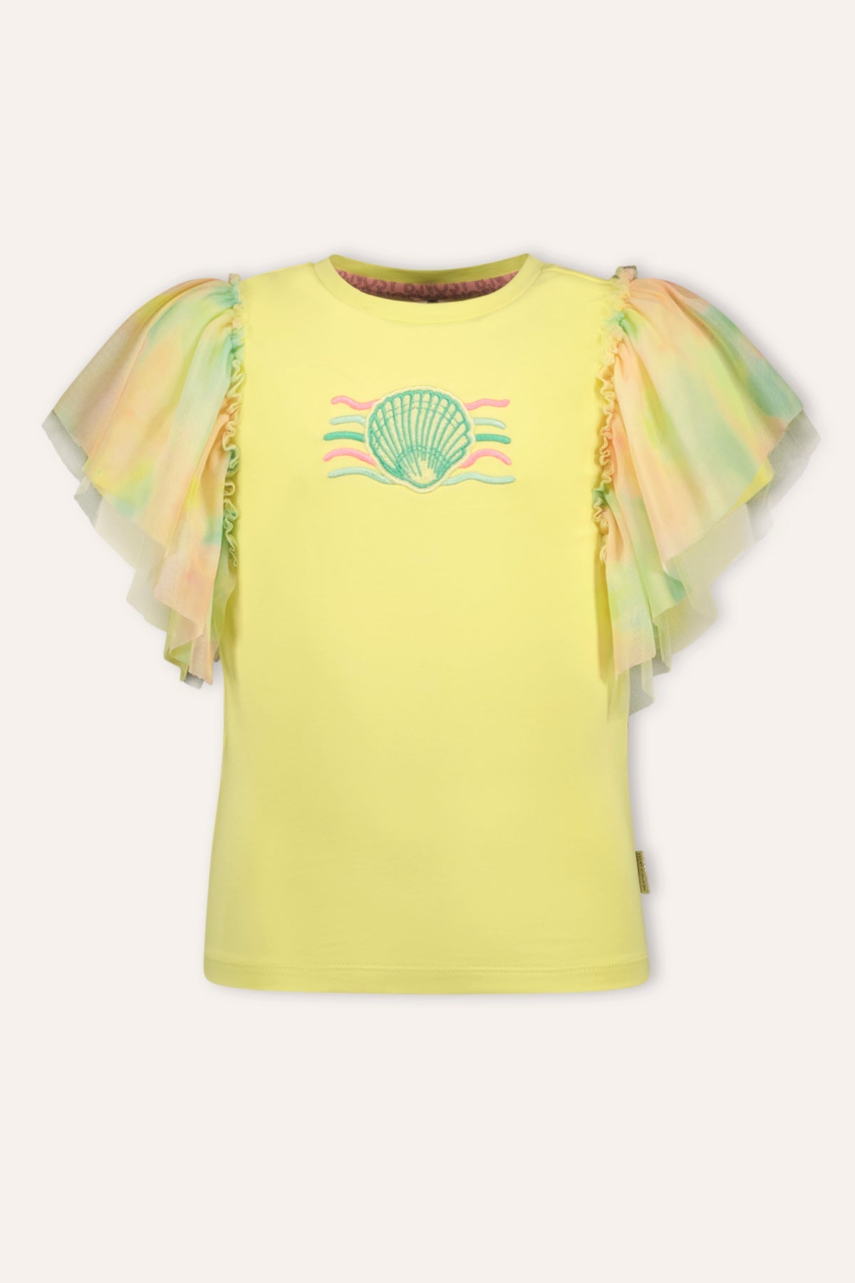 B.Nosy T-Shirt Tora gelb Blüte