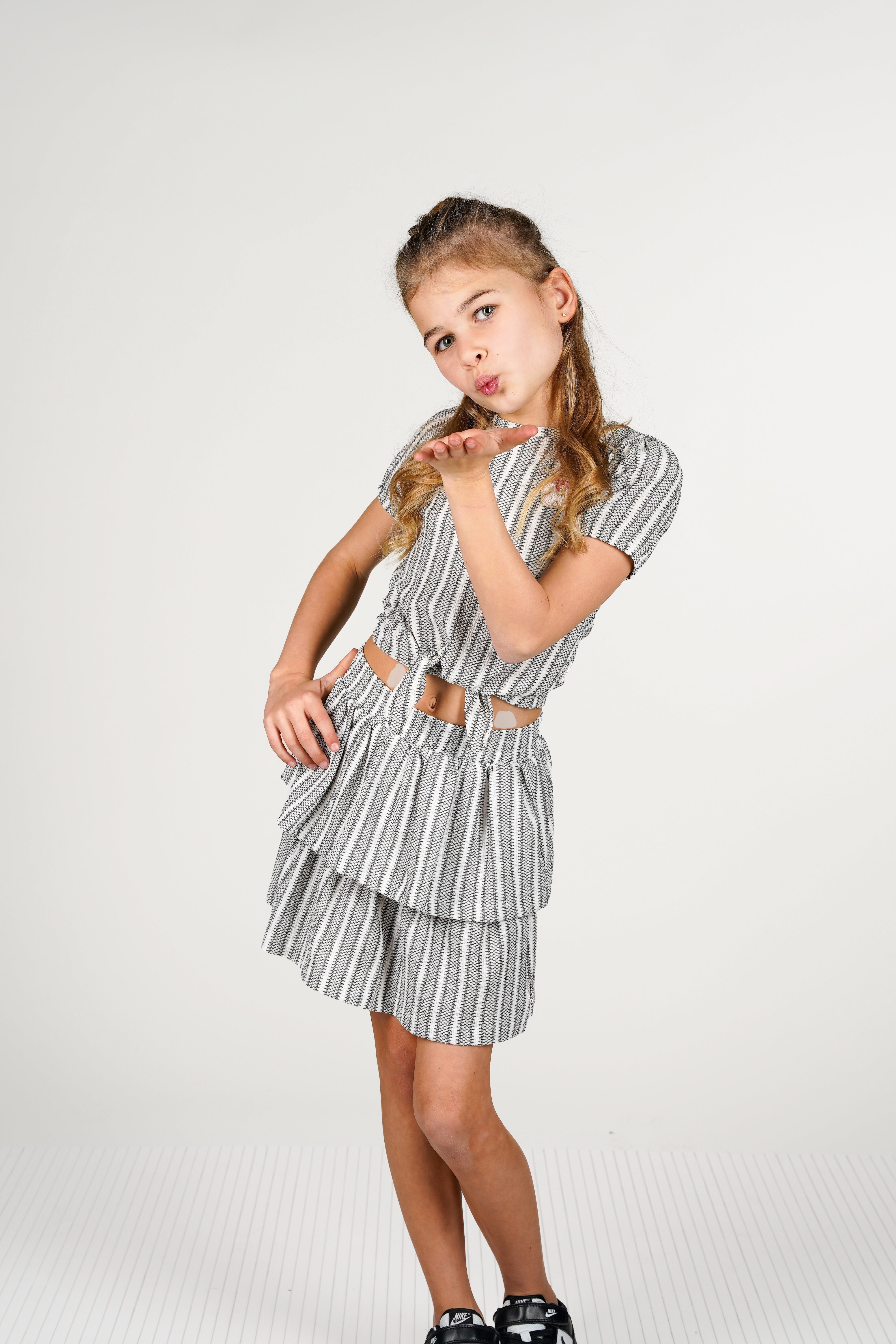 B.Nosy Rok Romee zwart/wit Lemon