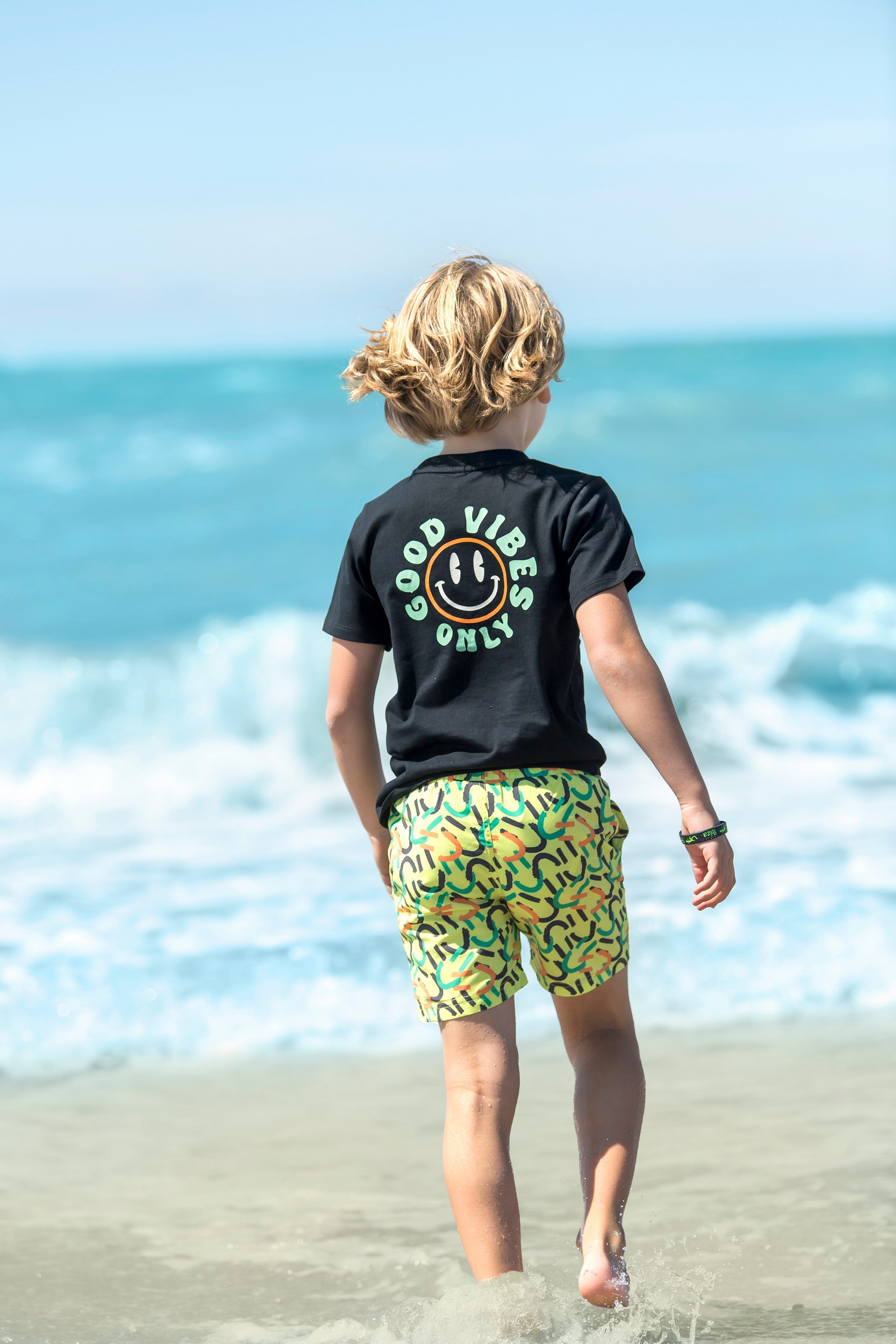 B.Nosy swimming trunks Will stripes Beachy