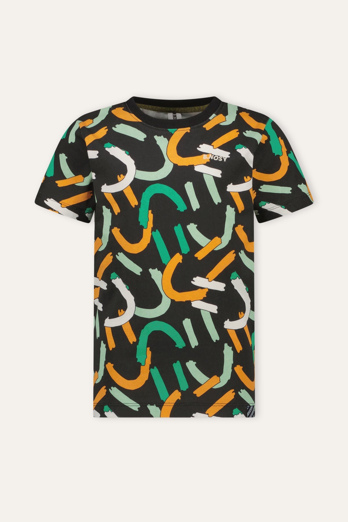B.Nosy T-Shirt Timmy schwarz Smiley