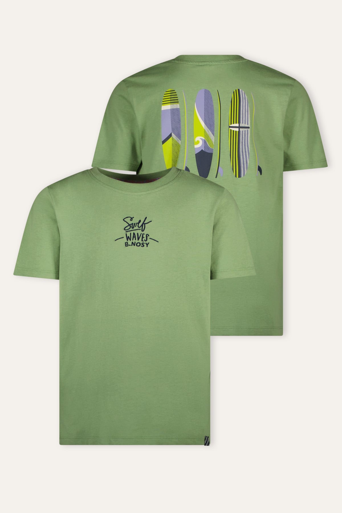 B.Nosy T-shirt Timmy lichtgroen Surf