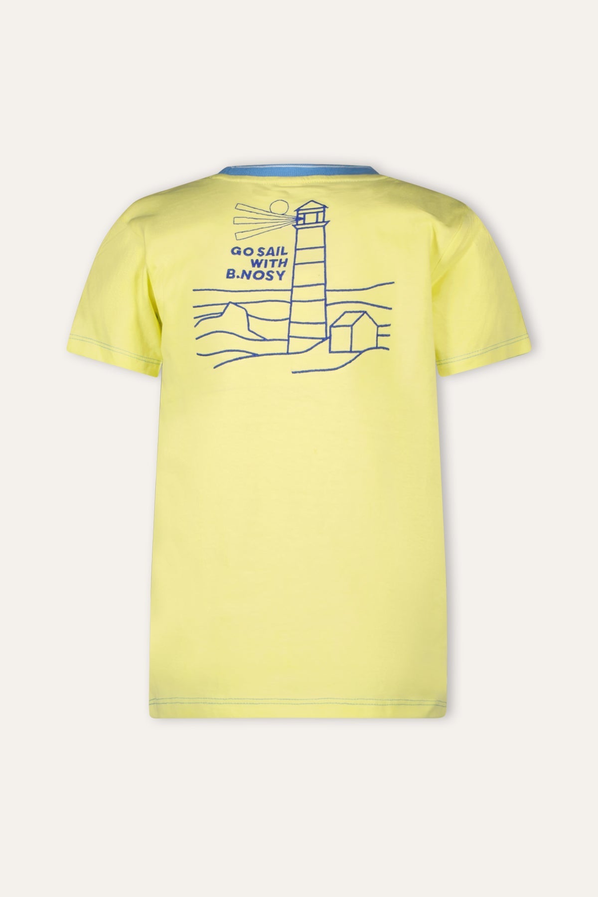B.Nosy T-shirt Timmy geel Sailing