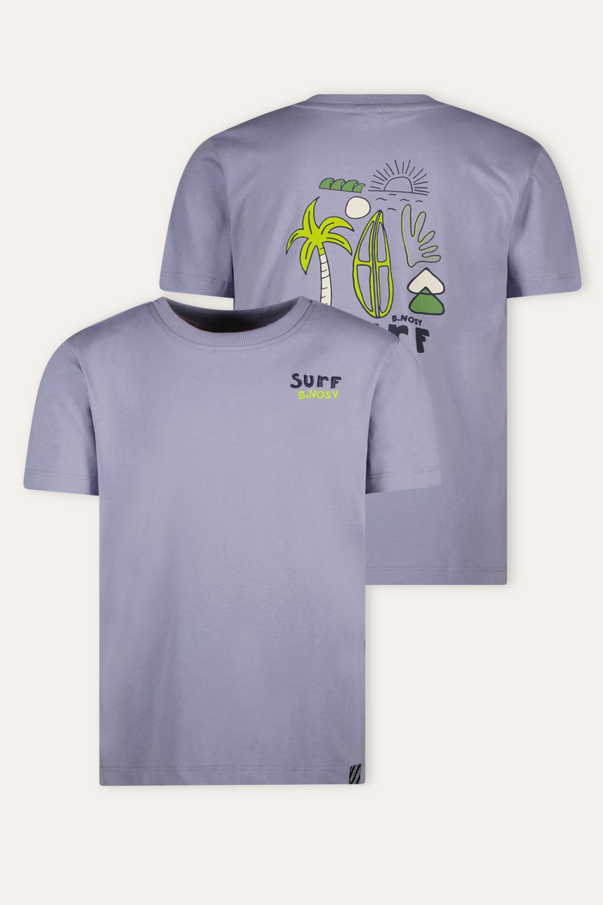 B.Nosy T-shirt Timmy lichtblauw Surf