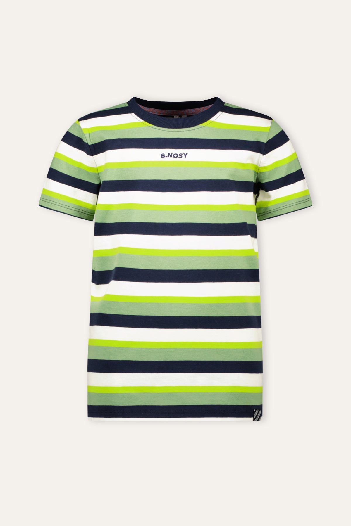 B.Nosy T-shirt Timmy wit Surf navy