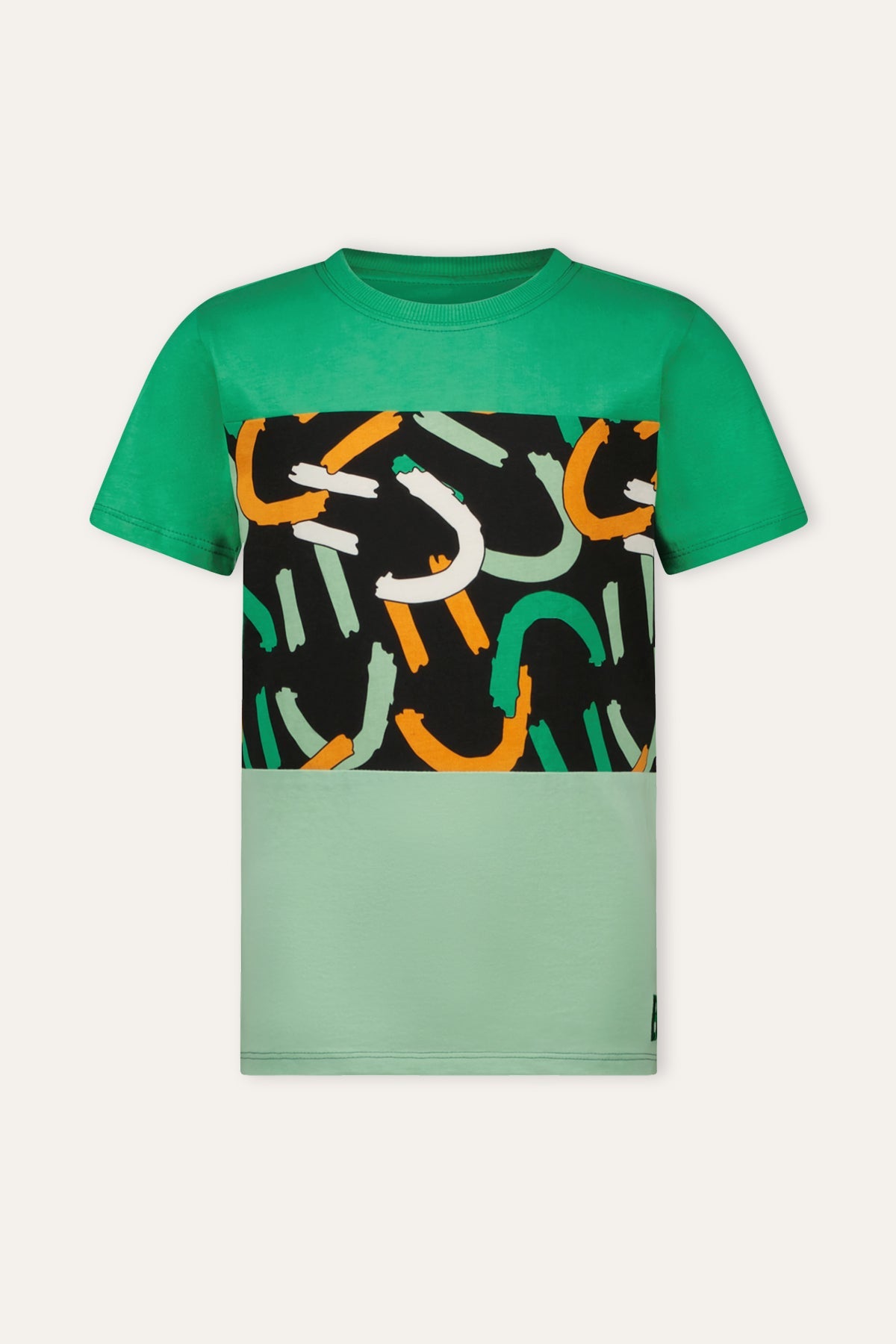 B.Nosy T-shirt Tyler colorblock Smiley