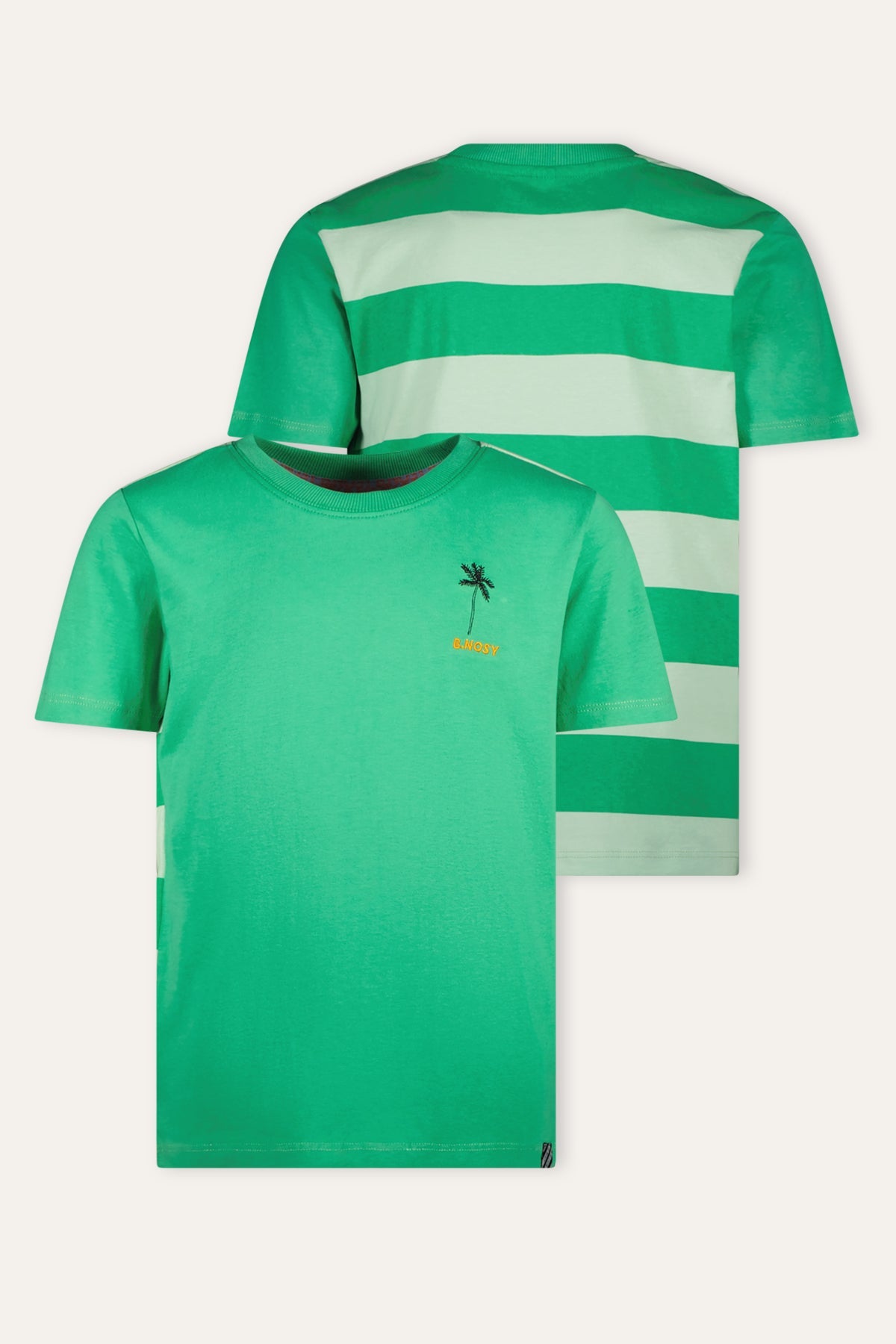 B.Nosy T-shirt Timmy groen Smiley Gumdrop