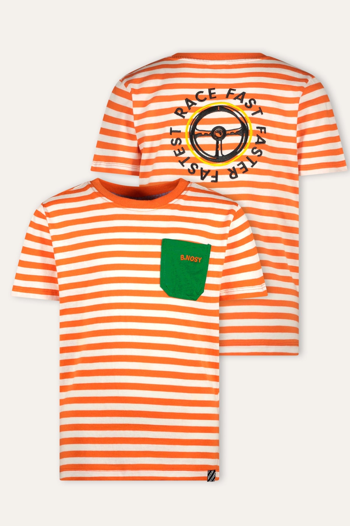 B.Nosy T-shirt Tripp rood Fast