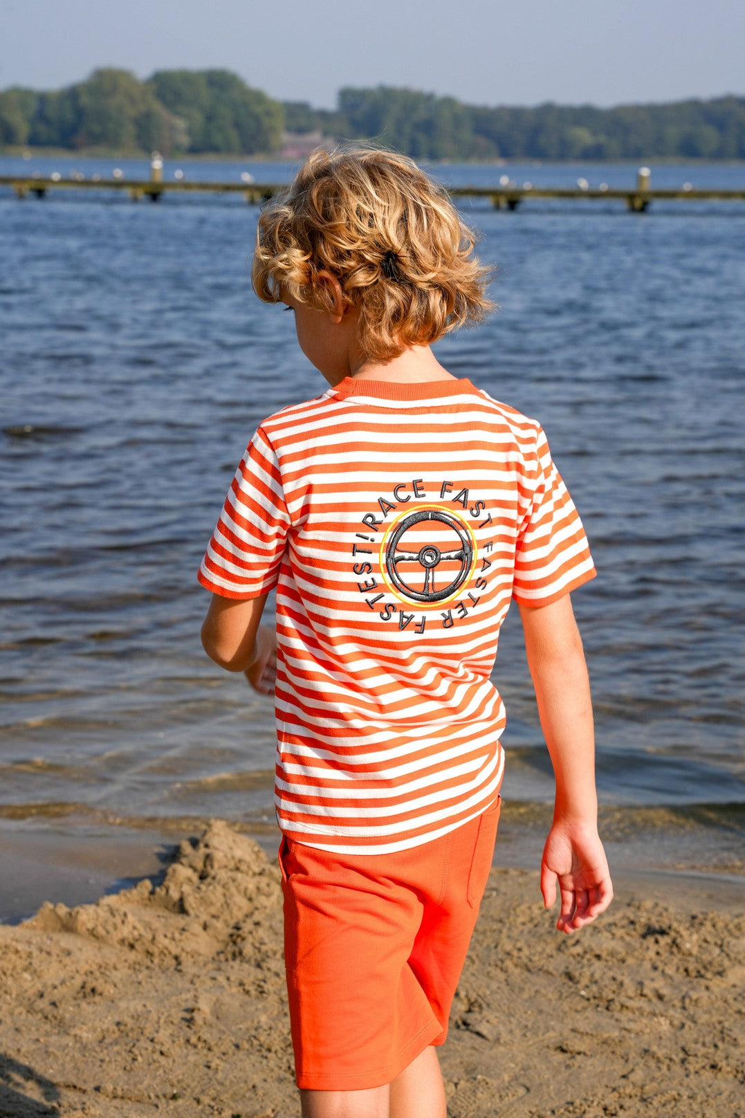 B.Nosy T-shirt Tripp rood Fast