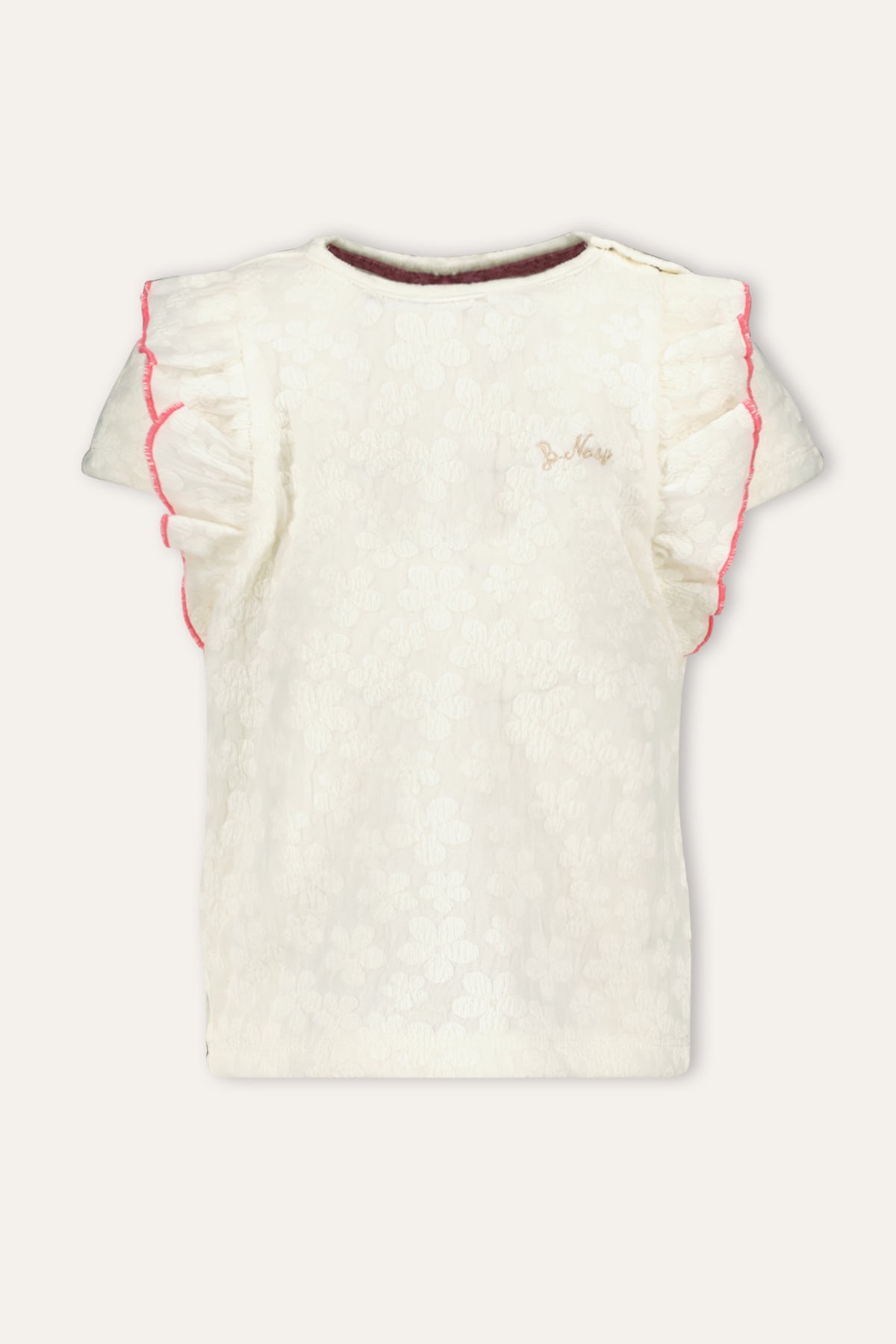B.Nosy Mini's T-shirt Blake wit Mesmerized