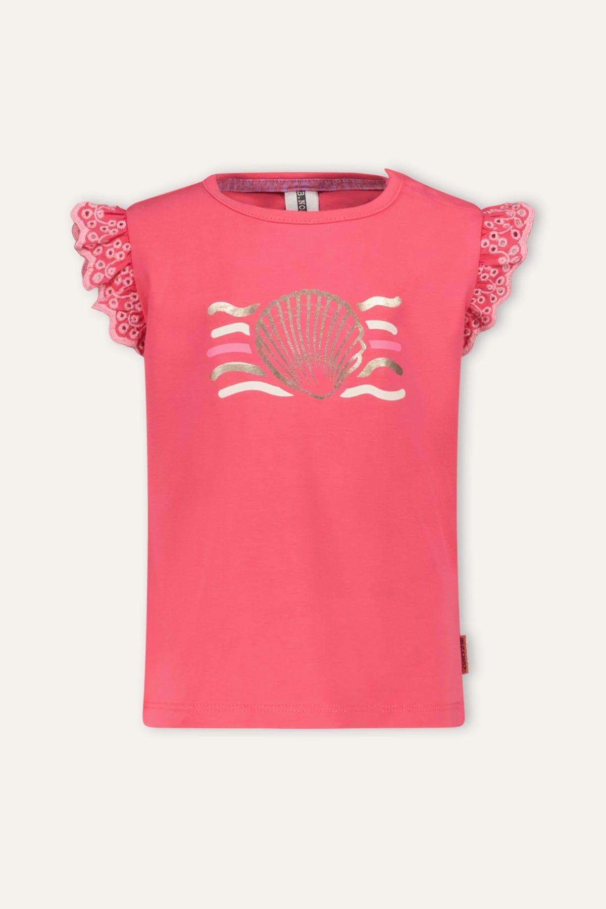 B.Nosy Mini's T-shirt Taria licht roze Mesmerized