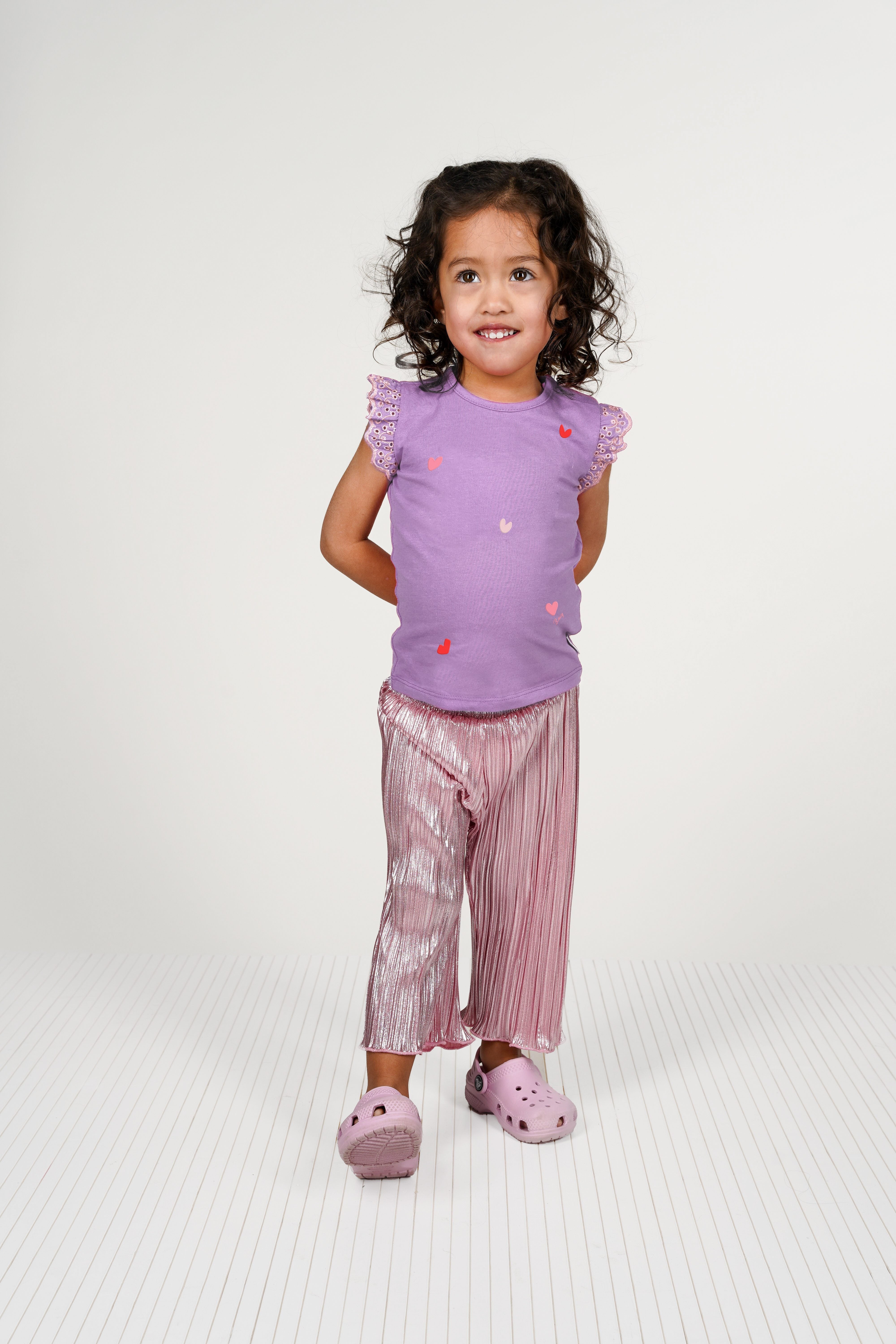 B.Nosy Mini's T-shirt Taria roze Cherry
