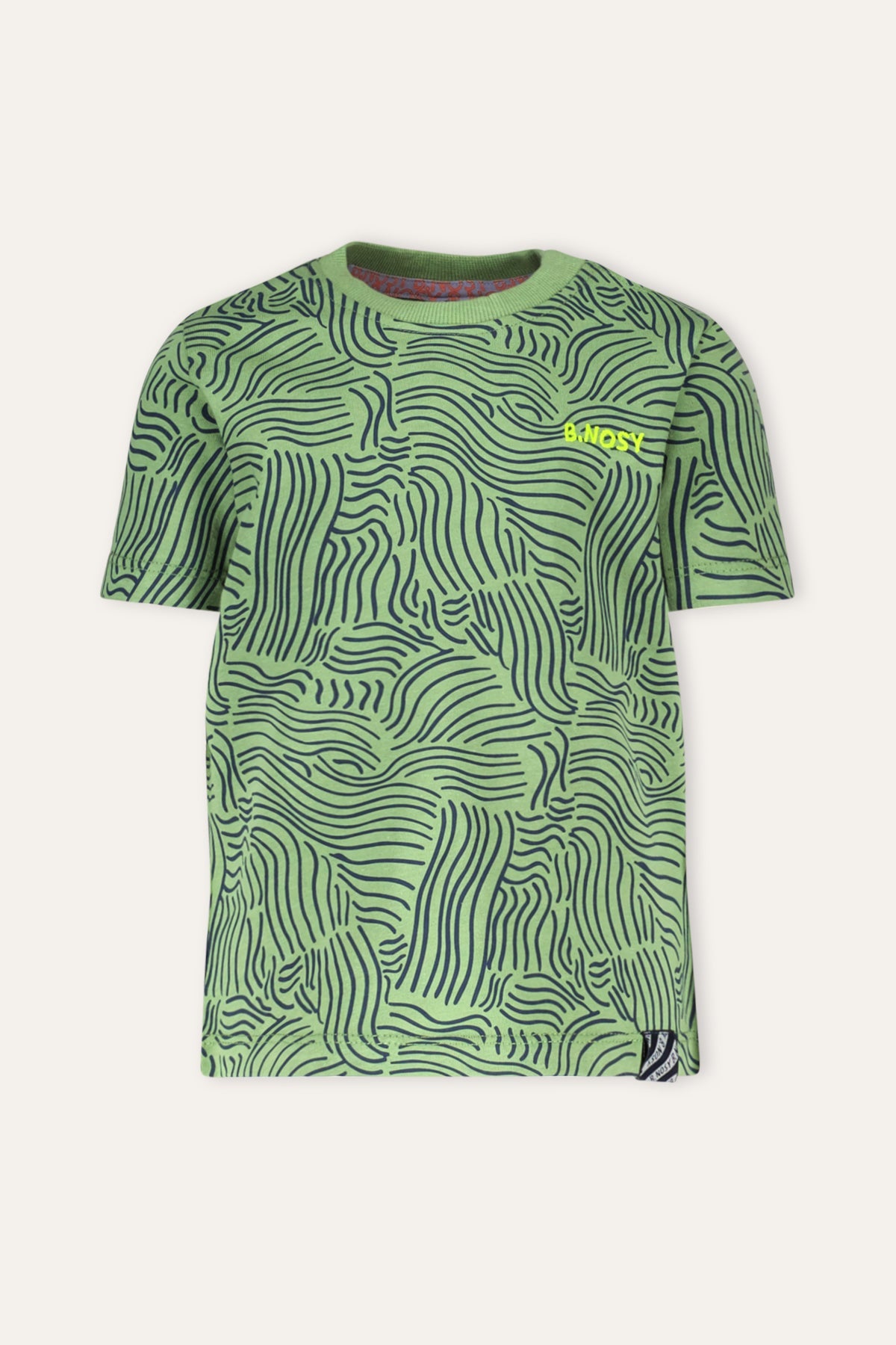 B.Nosy Mini's T-shirt Timmy groen Surf