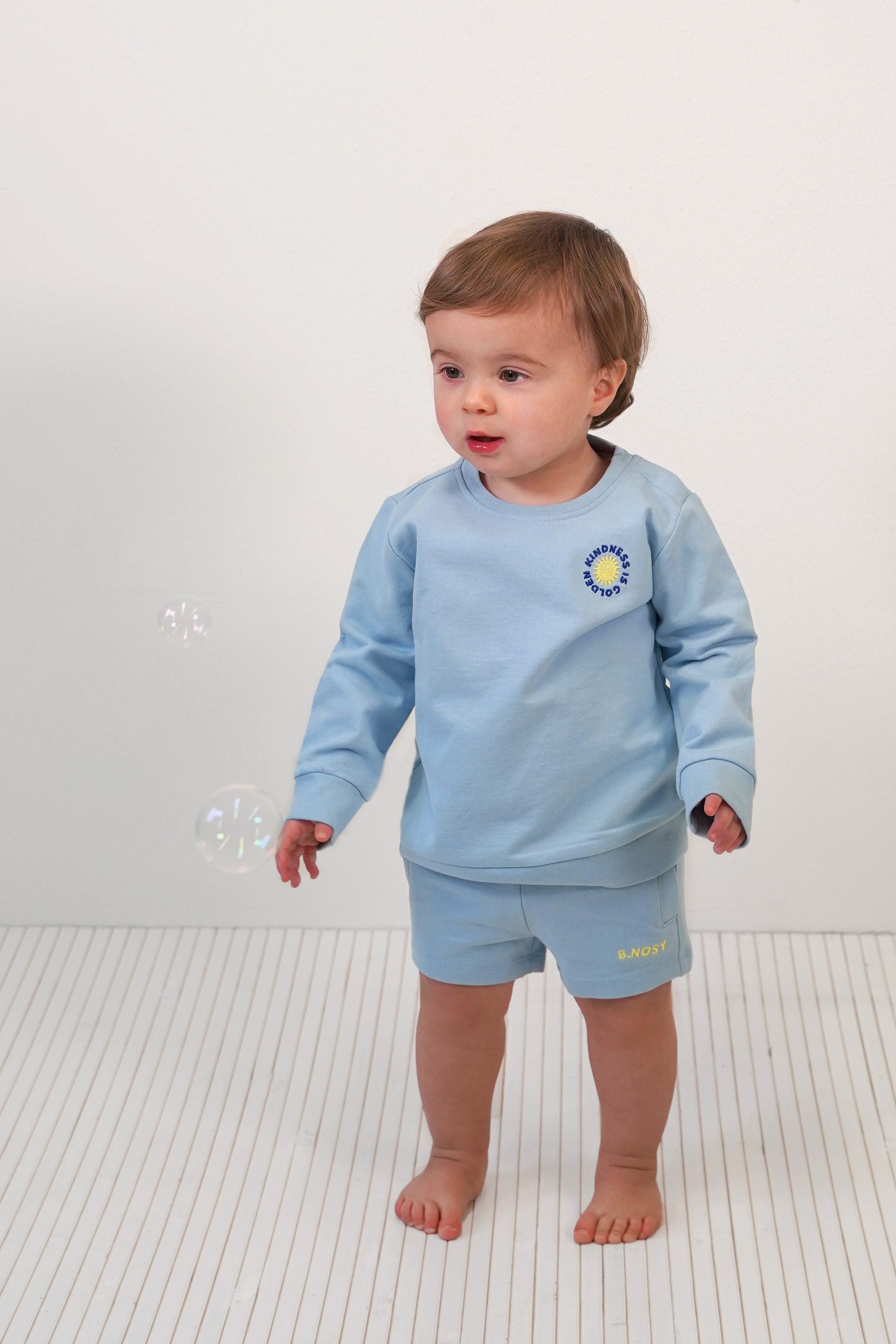 B.Nosy Mini's two-pack Nilo blauw Sailing