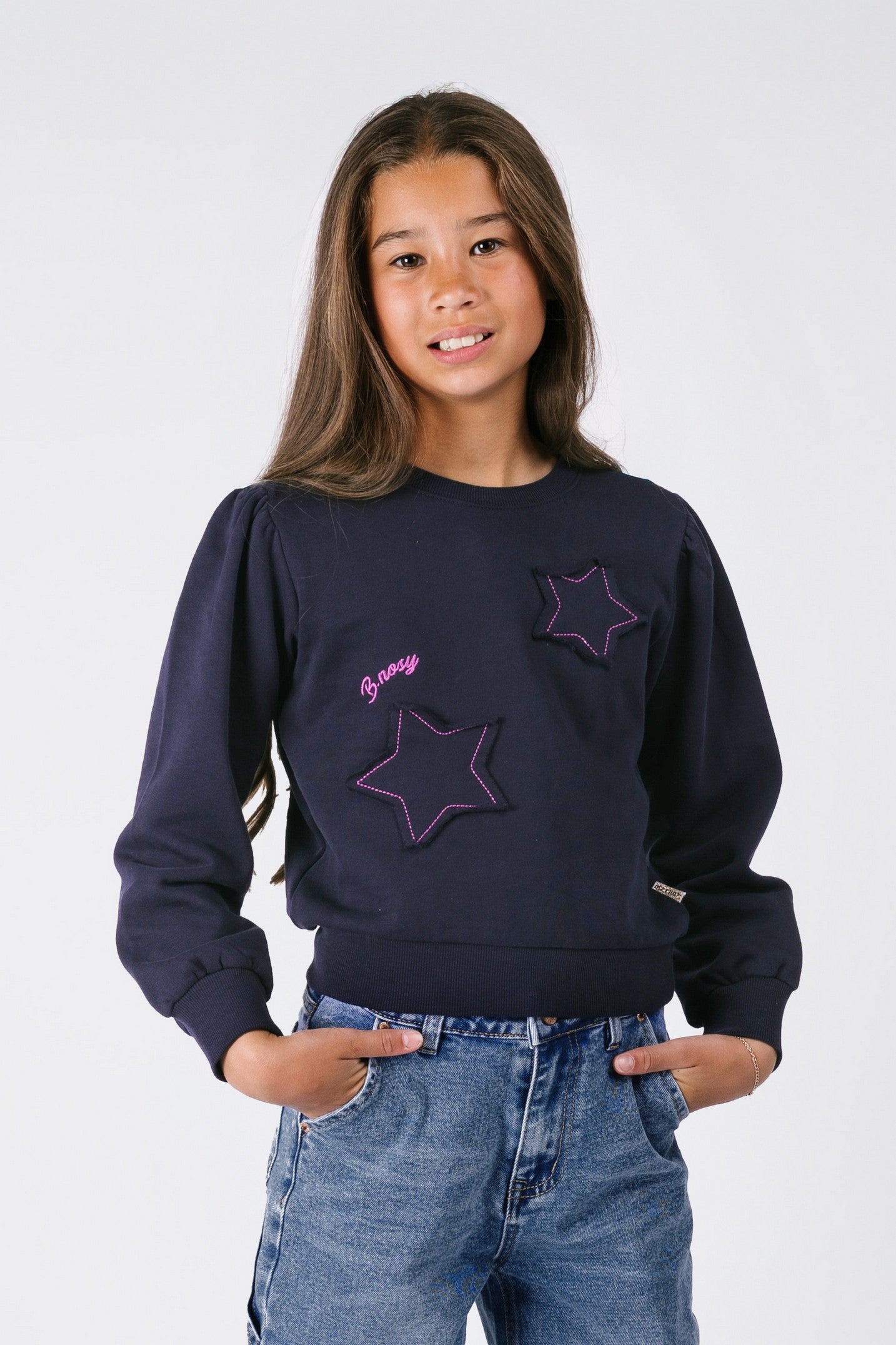 B.Nosy Sophie Sweater Blauw