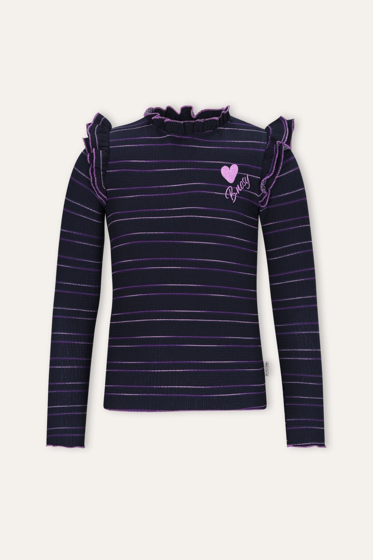B.Nosy Tonya Top Navy streep