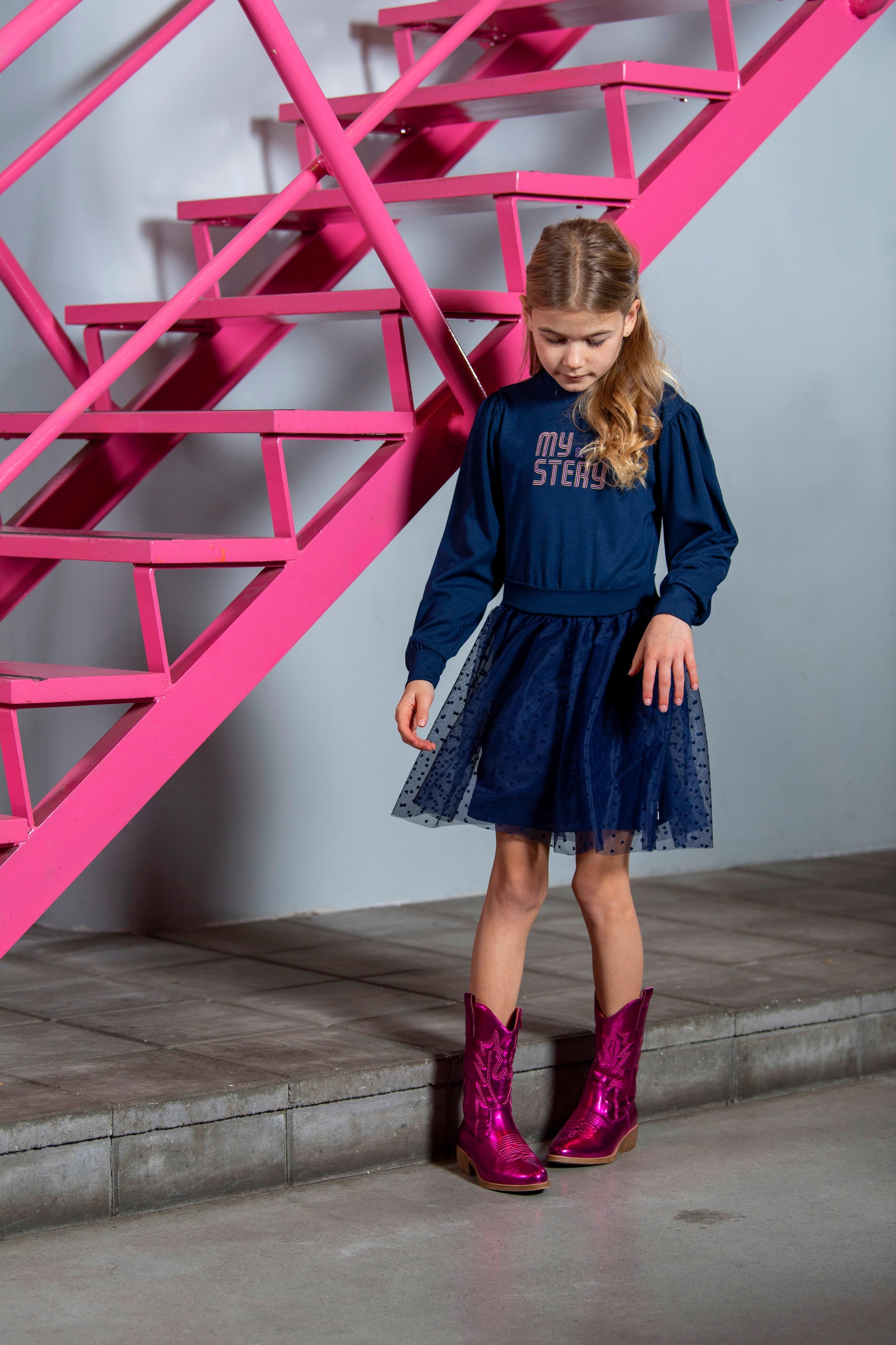 B.Nosy Dasha Jurk Blauw