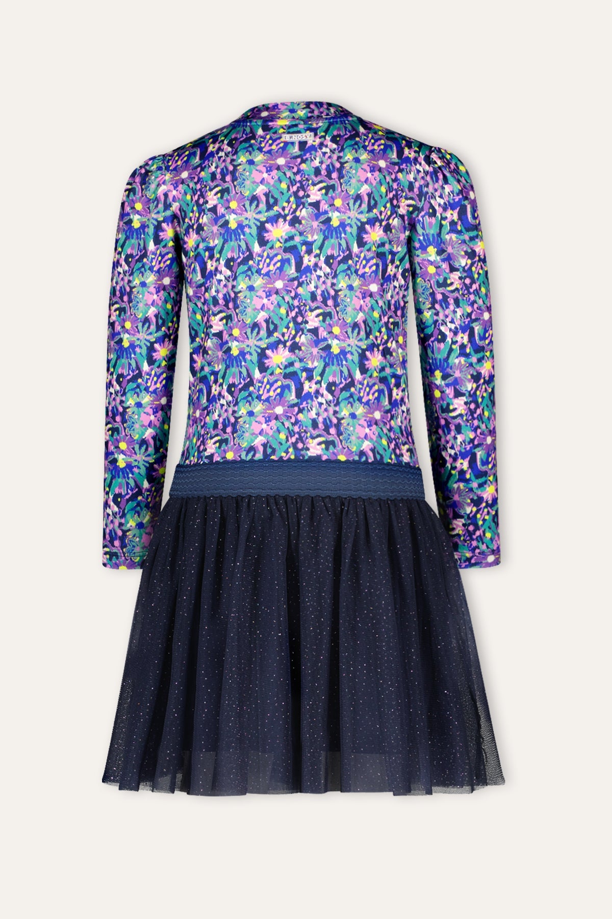 B.Nosy Dina Jurk Bloemen Roze