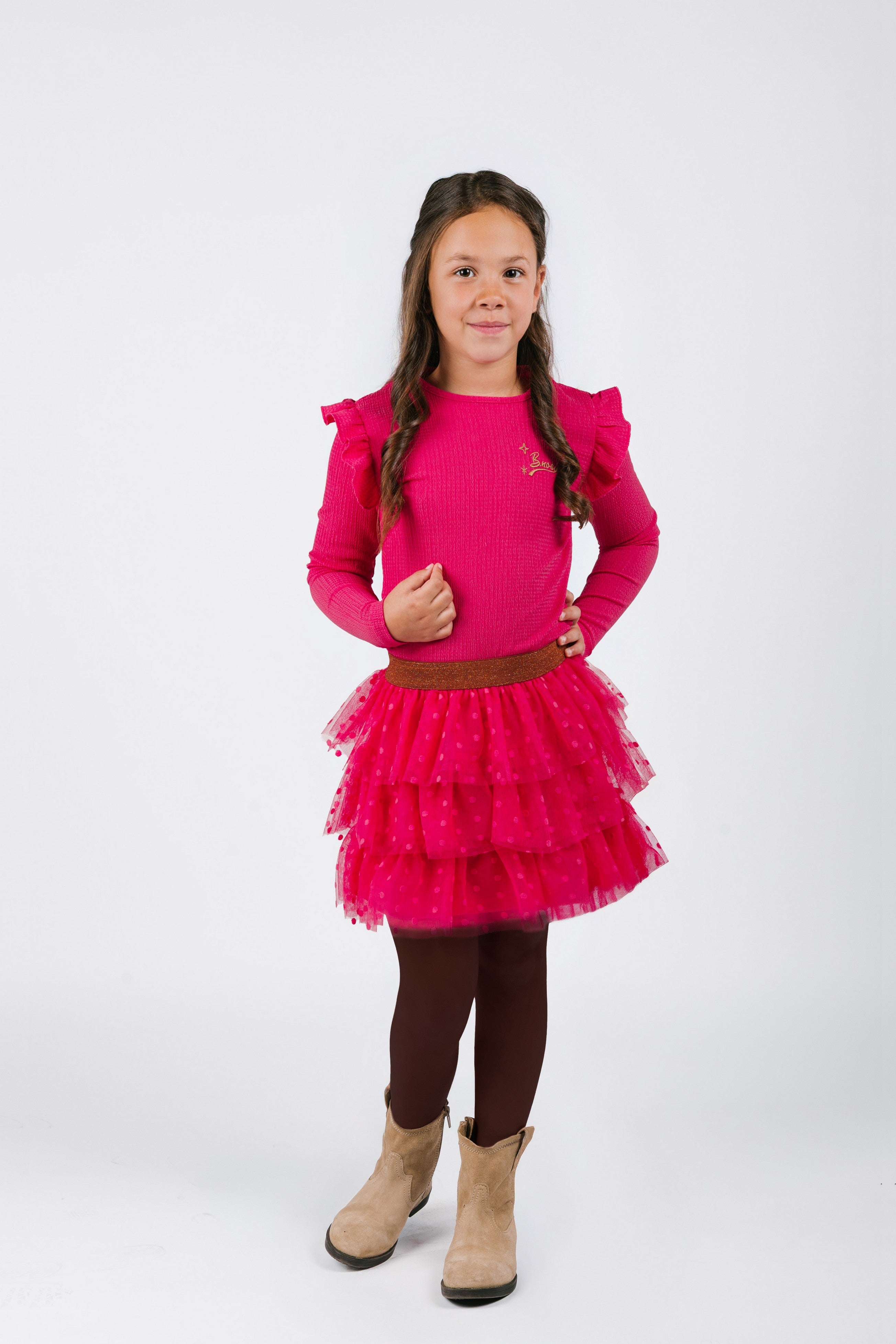 B.Nosy Dora Jurk Roze