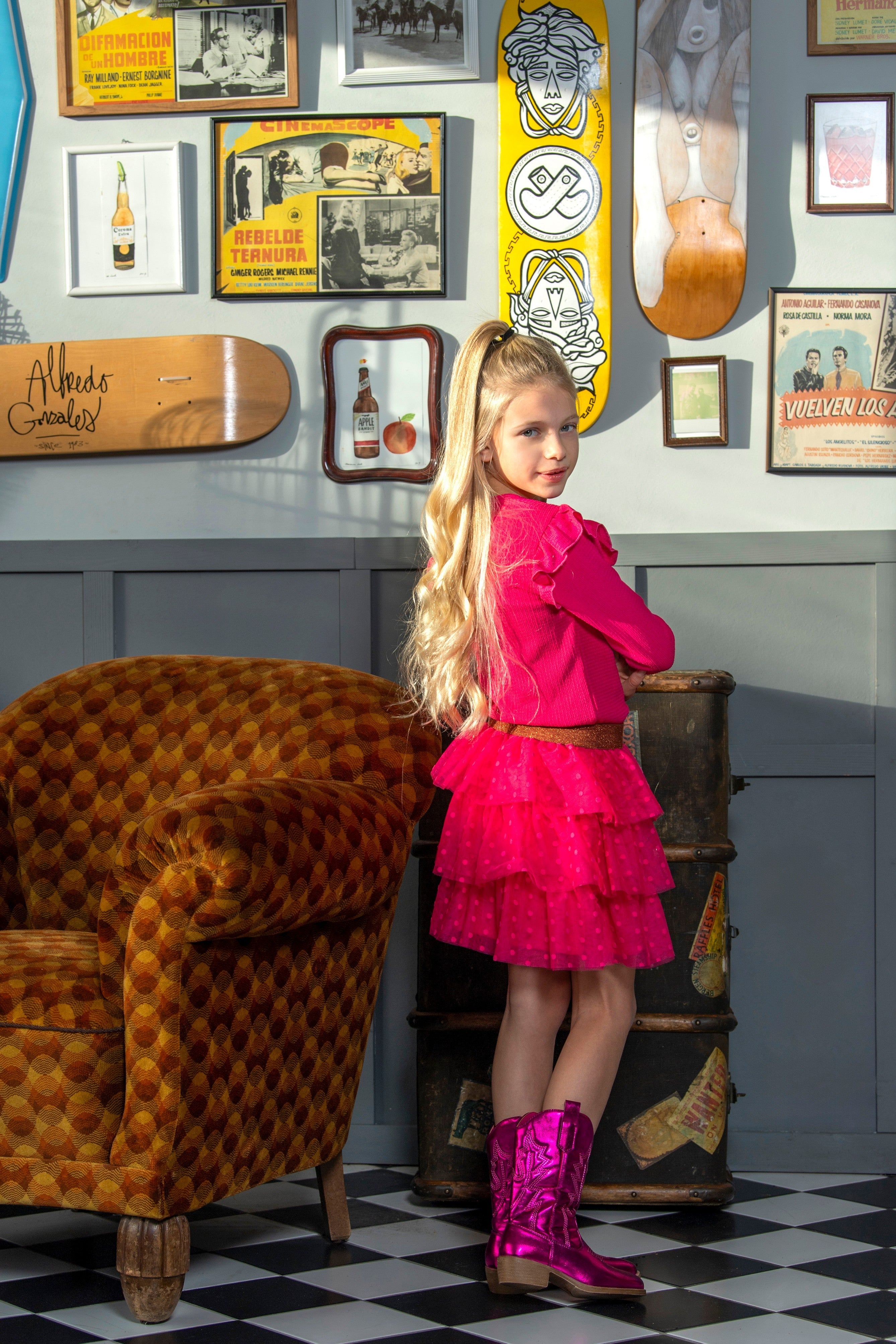 B.Nosy Dora Jurk Roze