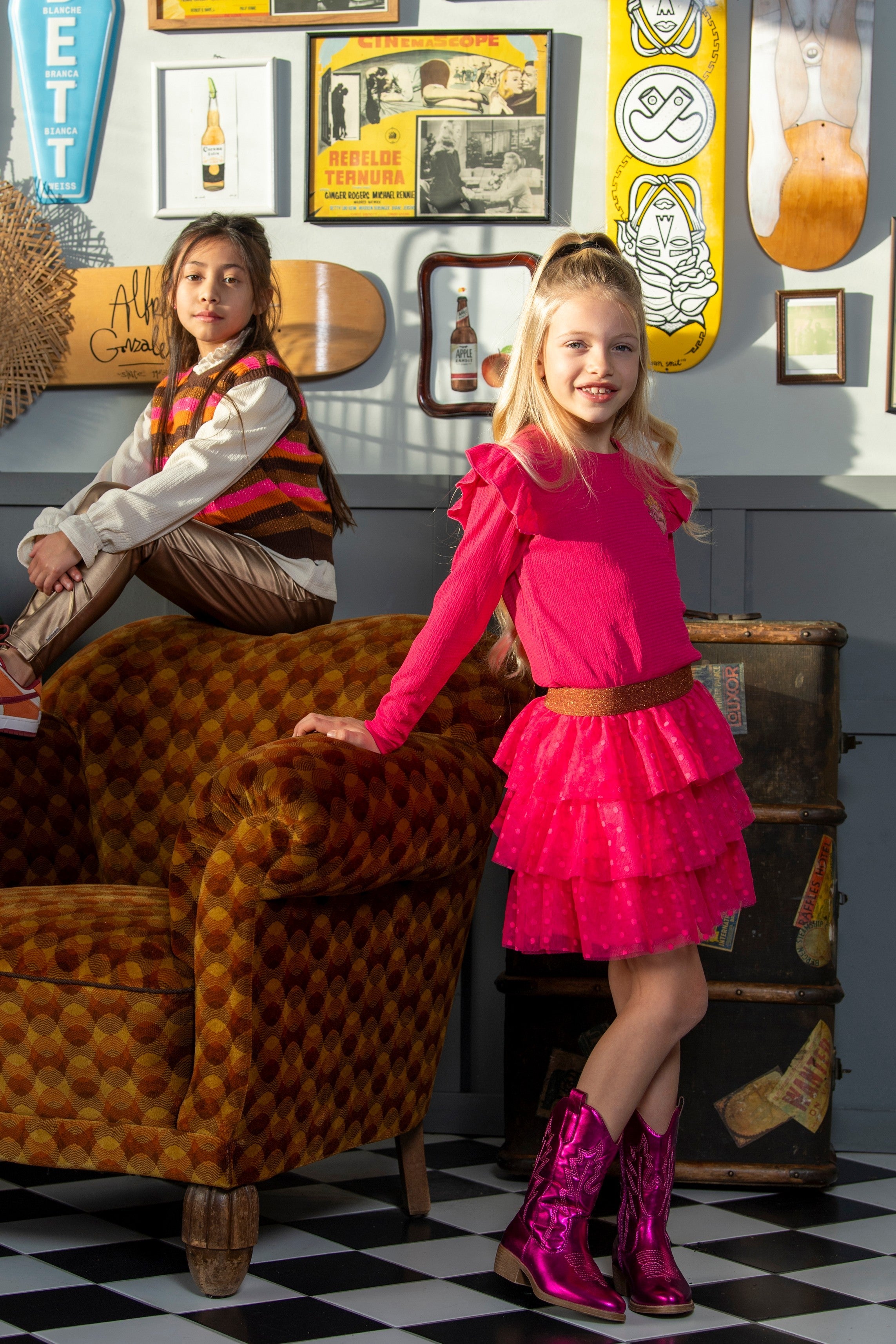 B.Nosy Dora Jurk Roze