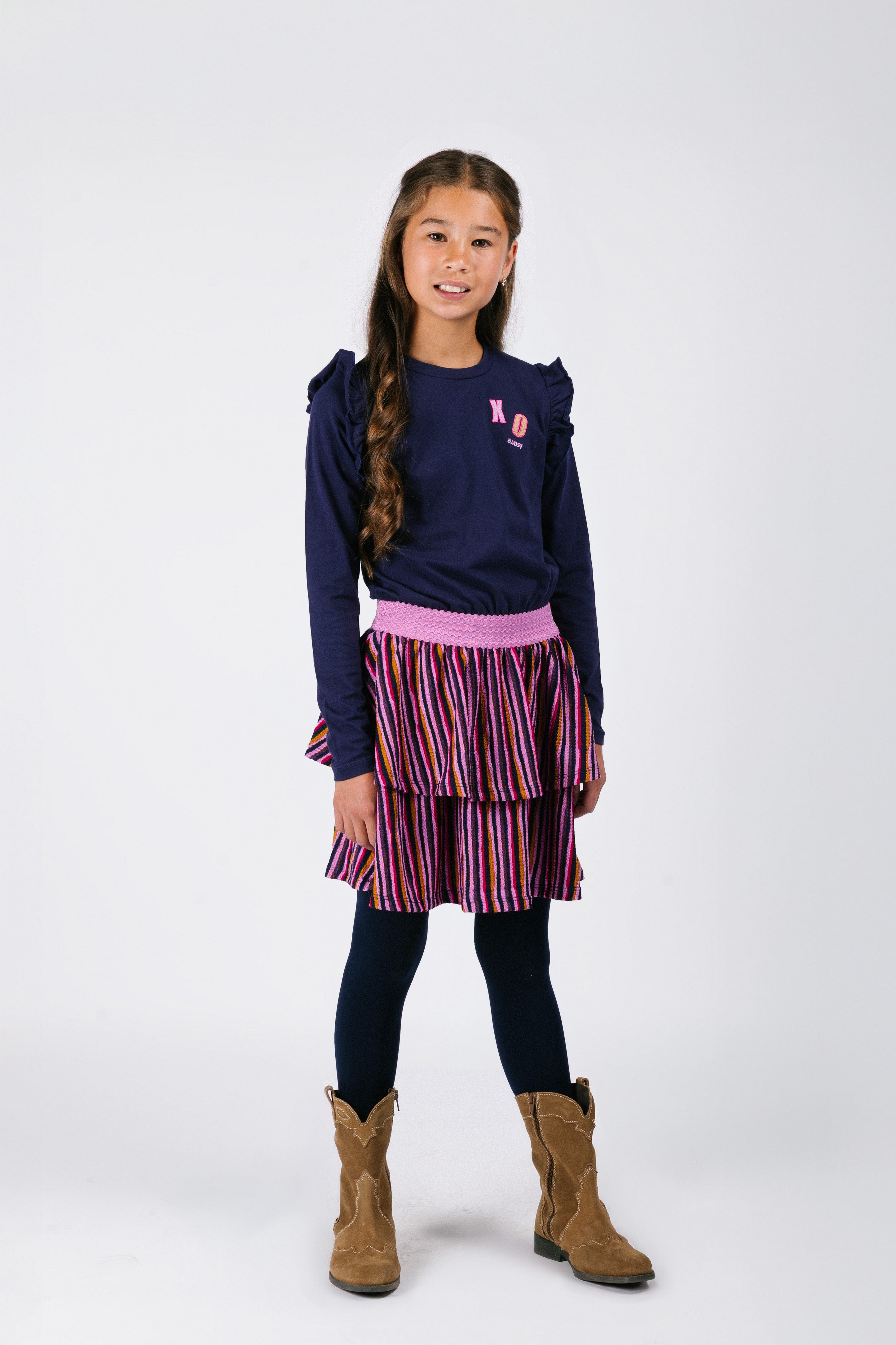 B.Nosy Daphne Jurk Blauw