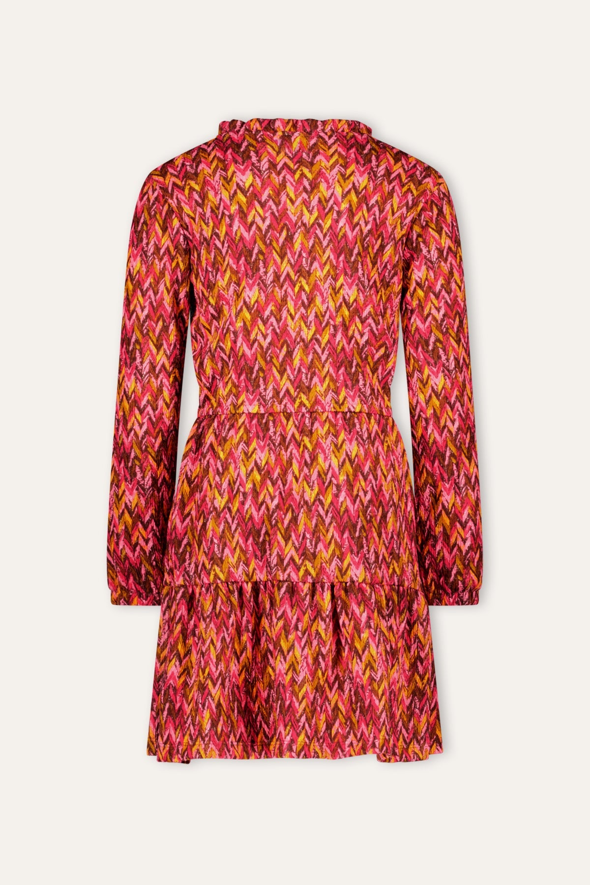 B.Nosy Dalia Jurk Zigzag Roze