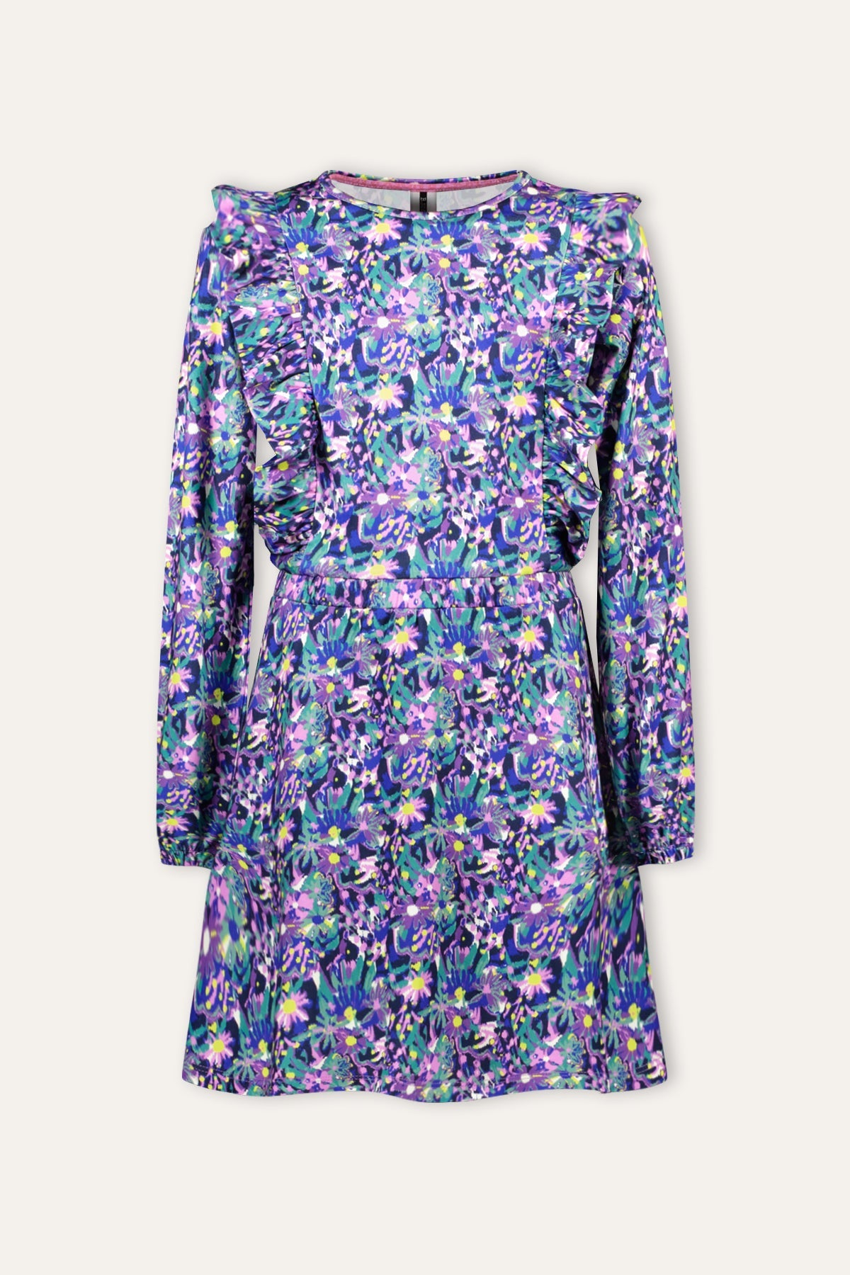 B.Nosy Dionne Jurk Bloemen Roze