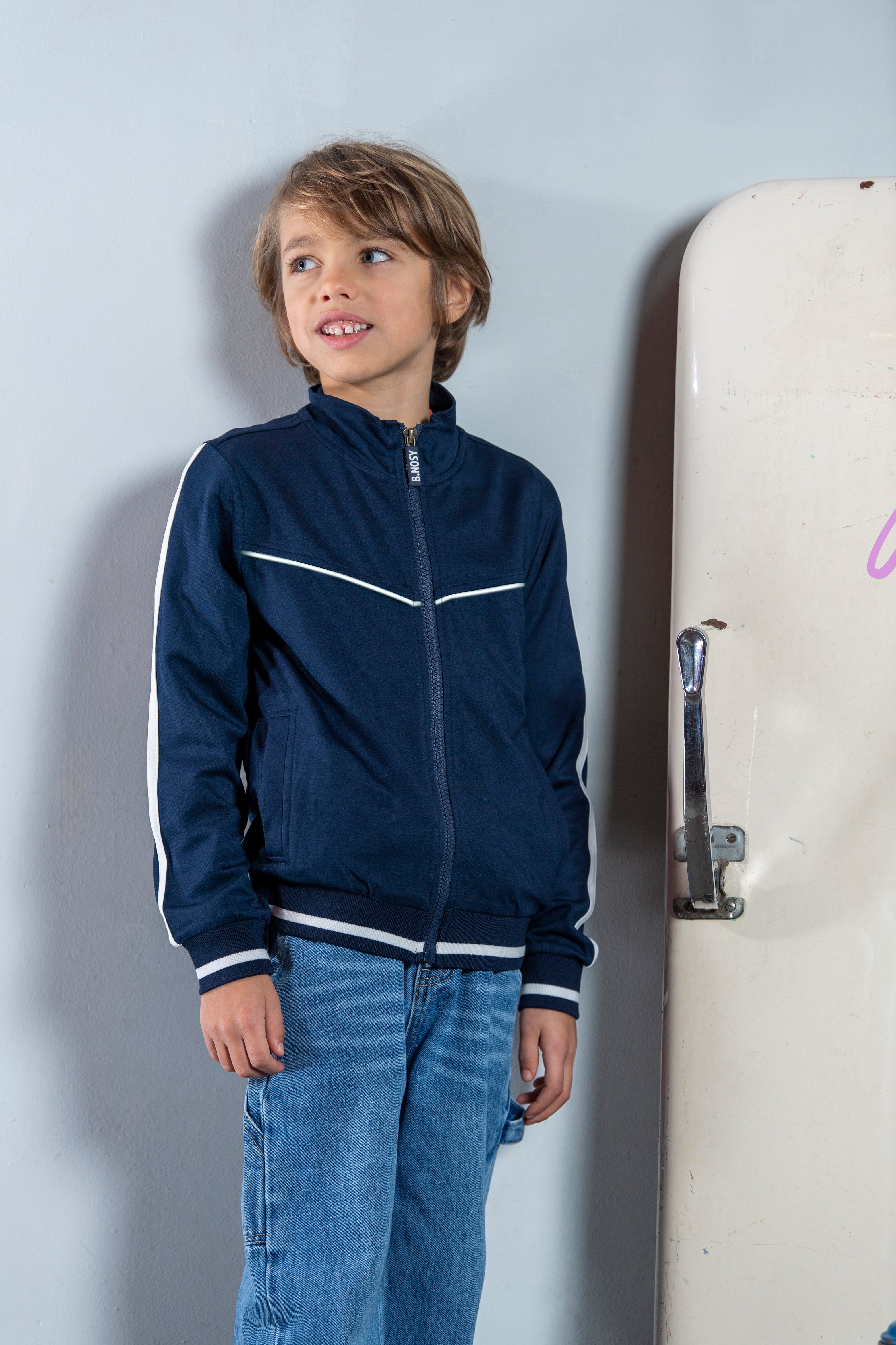 B.Nosy Cas Vest Blauw