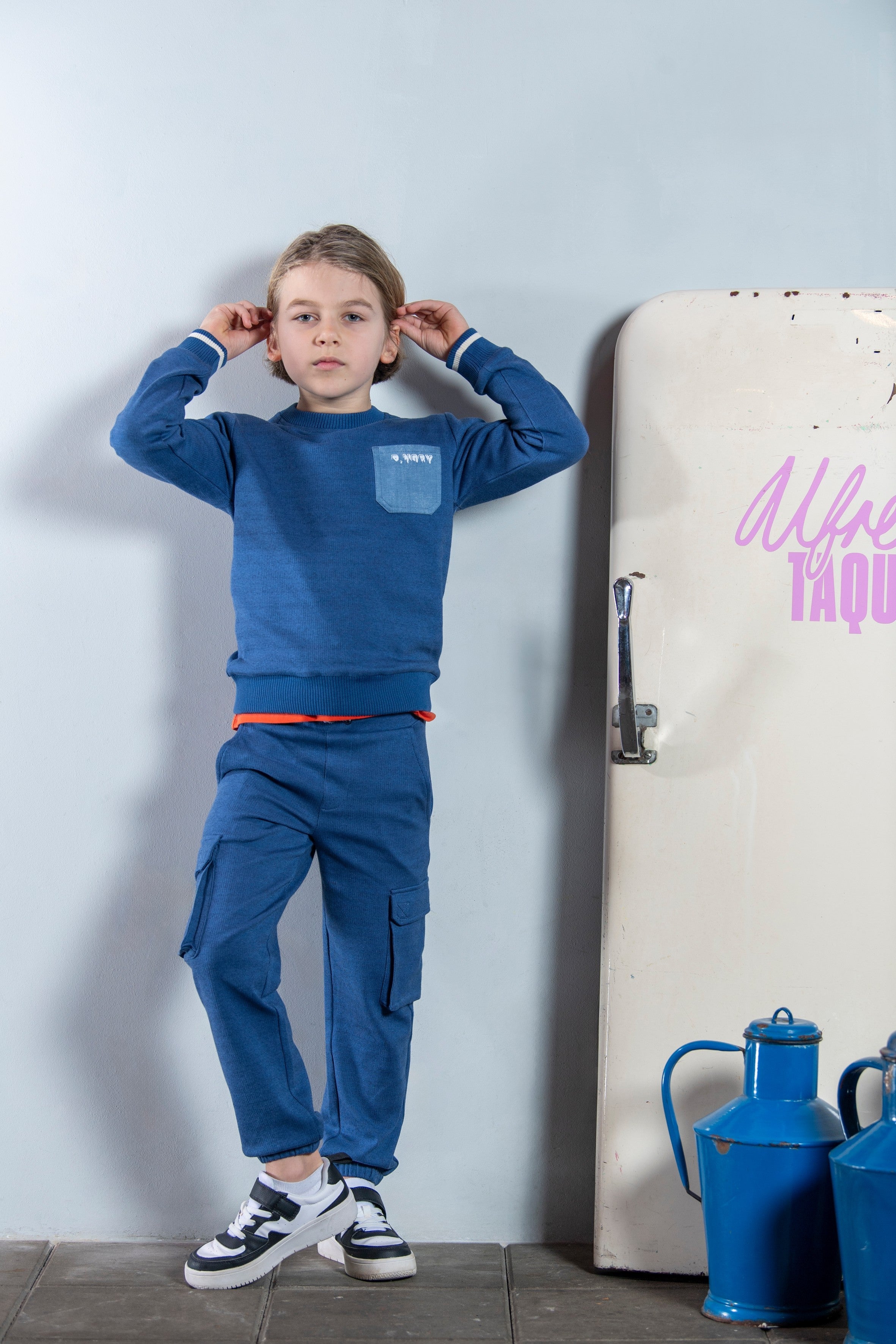 B.Nosy Sven Sweater Blauw