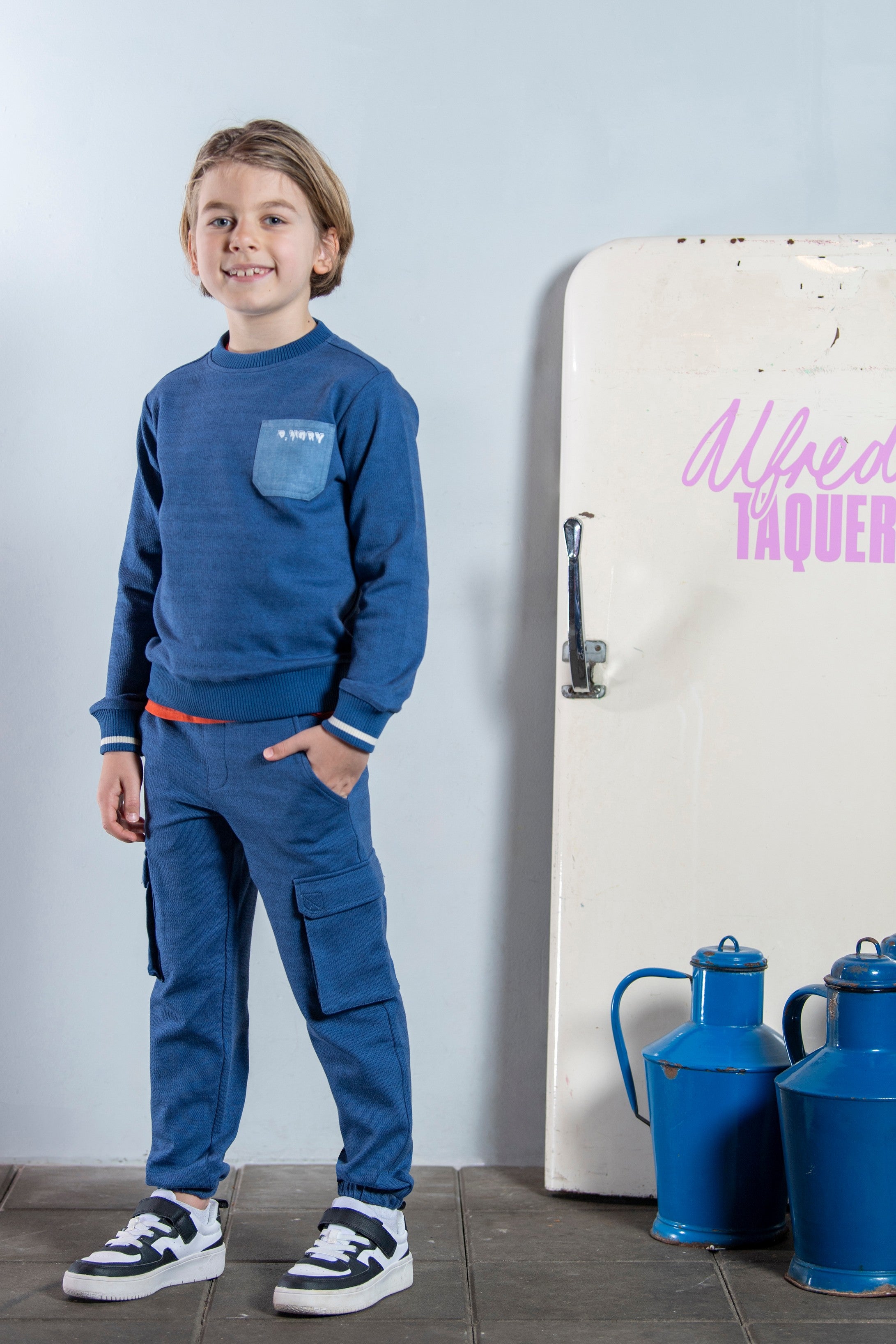 B.Nosy Sven Sweater Blauw