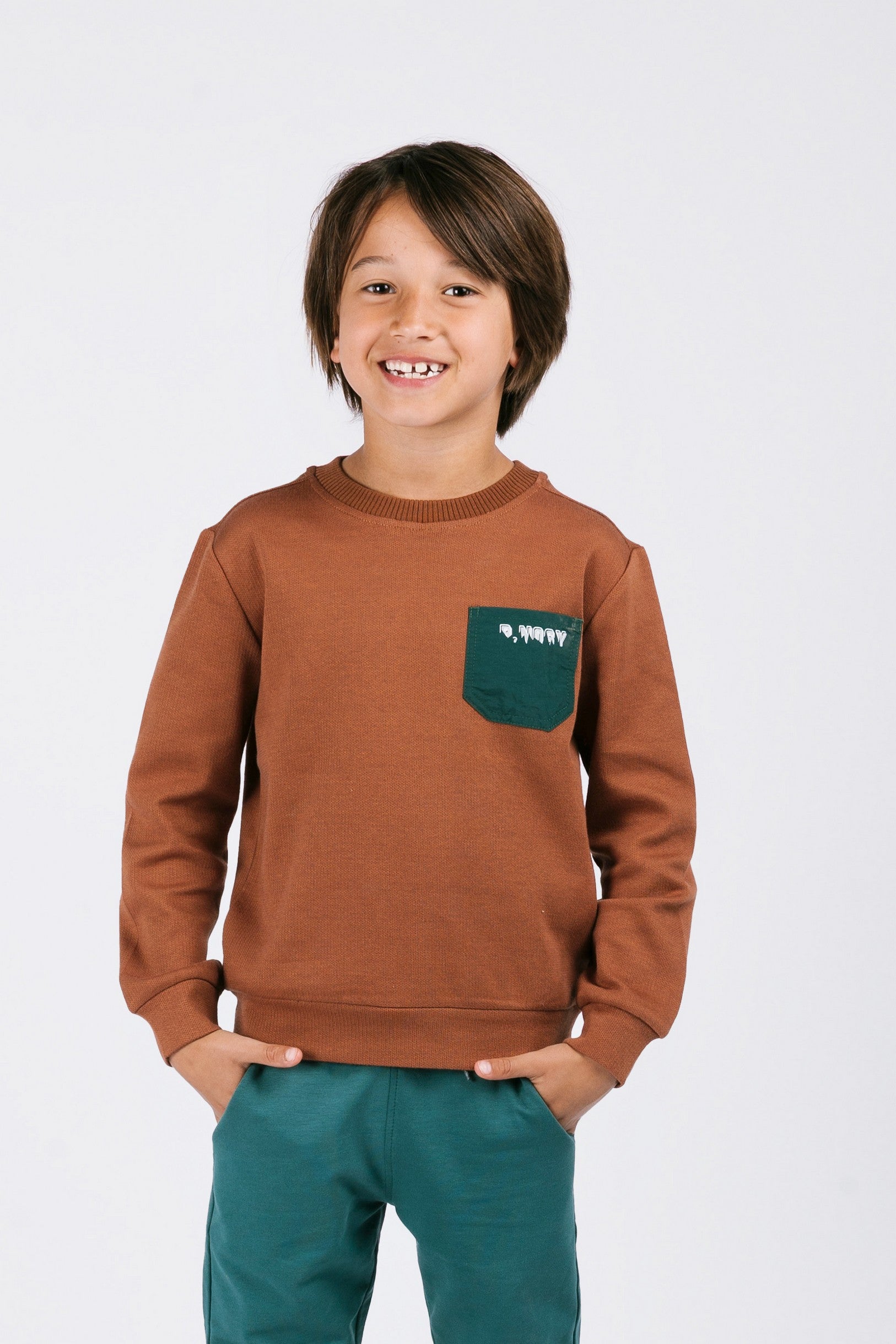 B.Nosy Sven Sweater Bruin