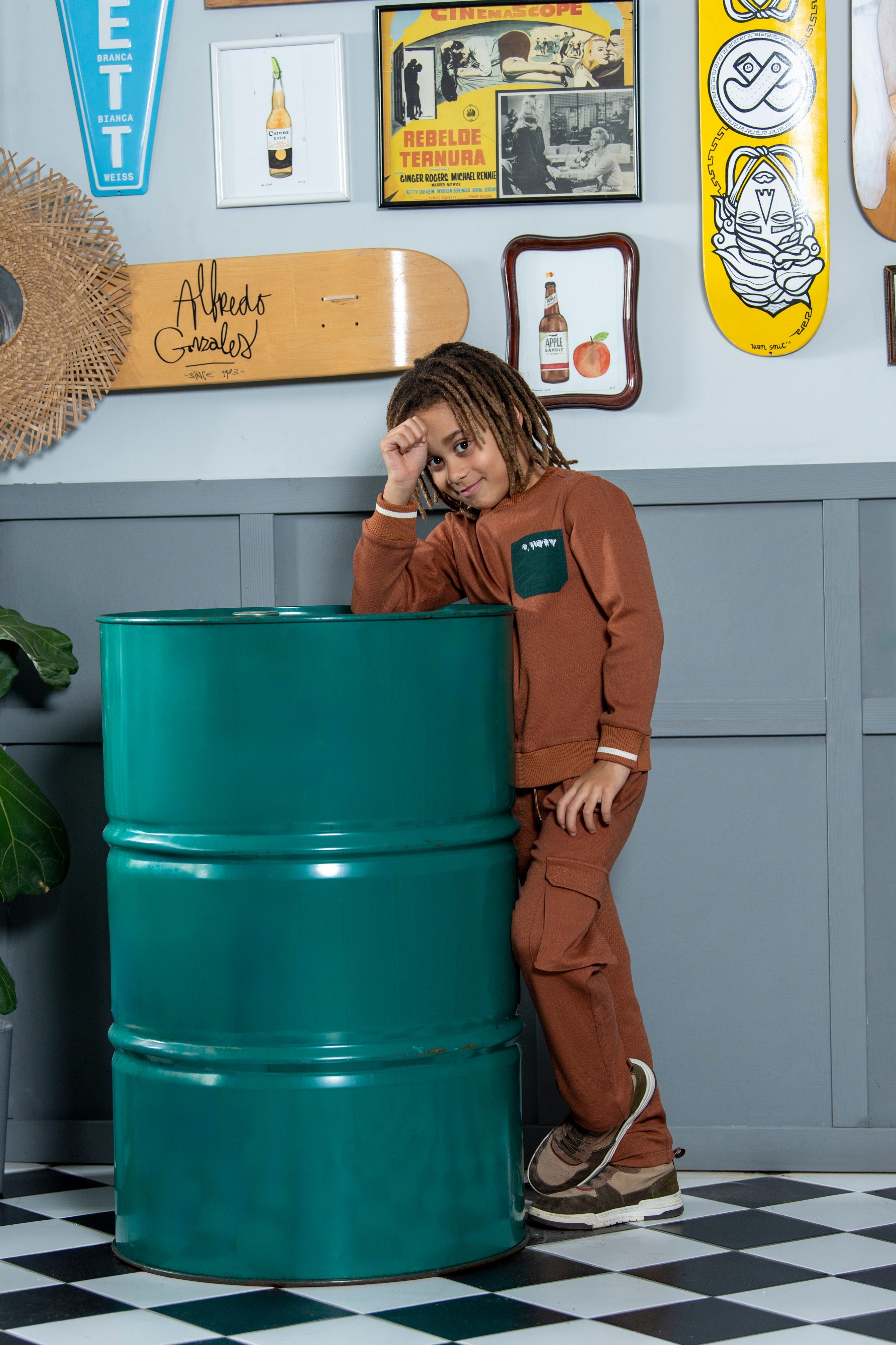 B.Nosy Sven Sweater Bruin