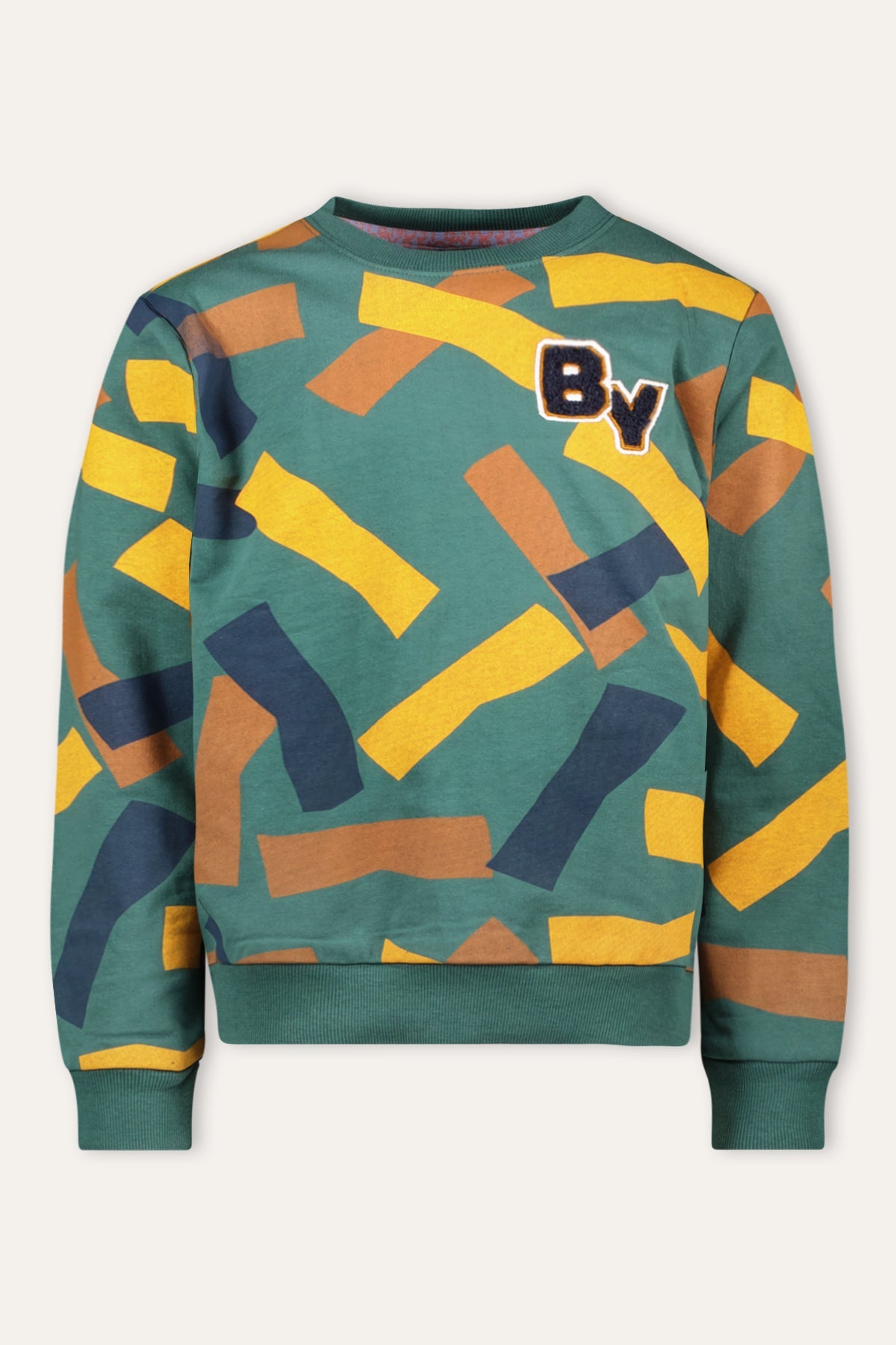 B.Nosy Scott Sweater Print Groen