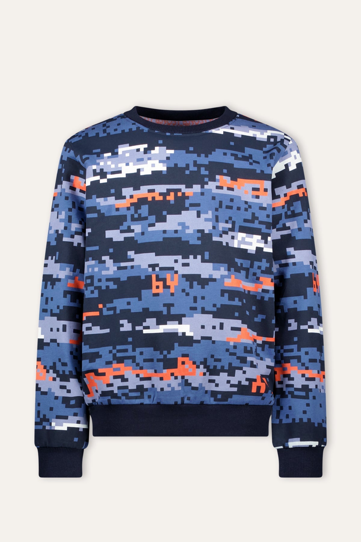 B.Nosy Scott Sweater Print Blauw