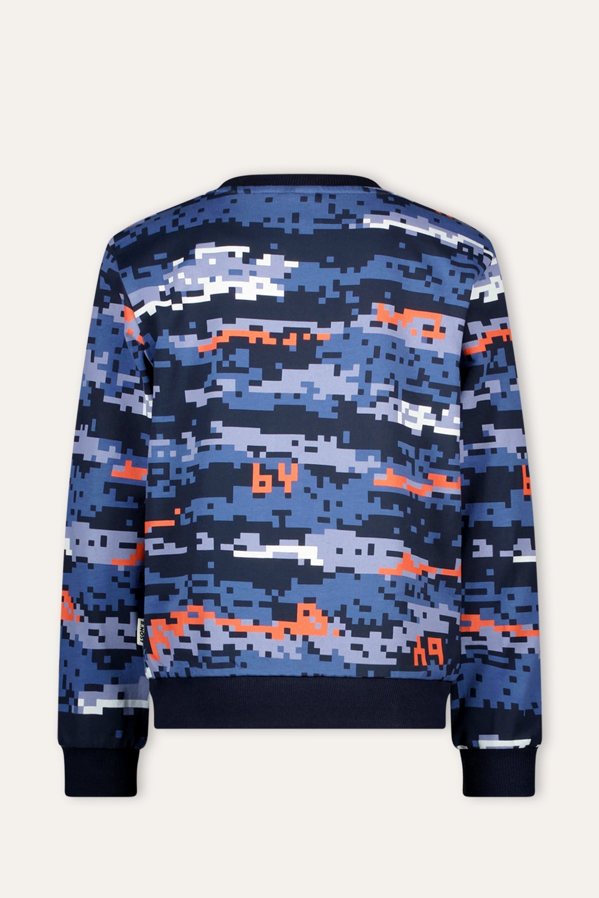 B.Nosy Scott Sweater Print Blauw