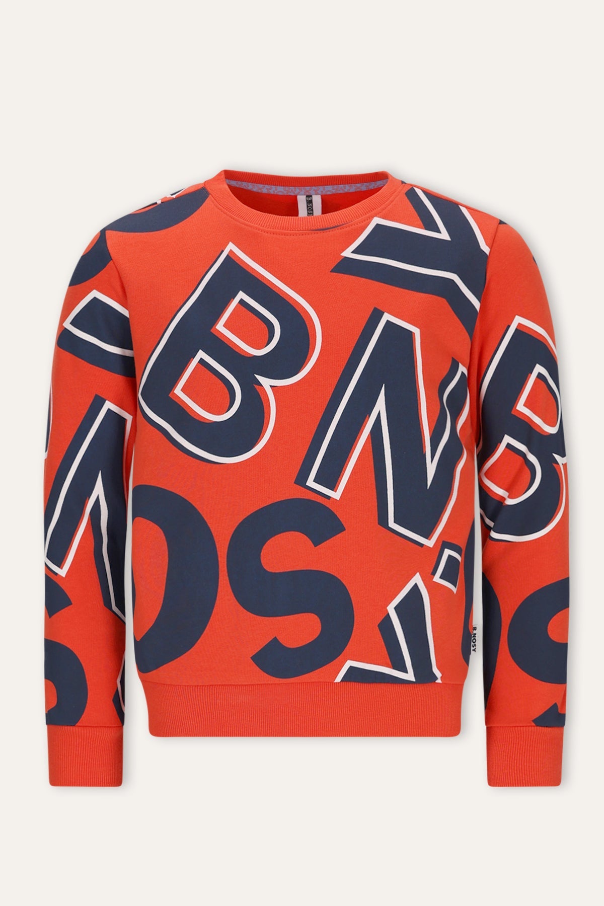 B.Nosy Scott Sweater Print Rood