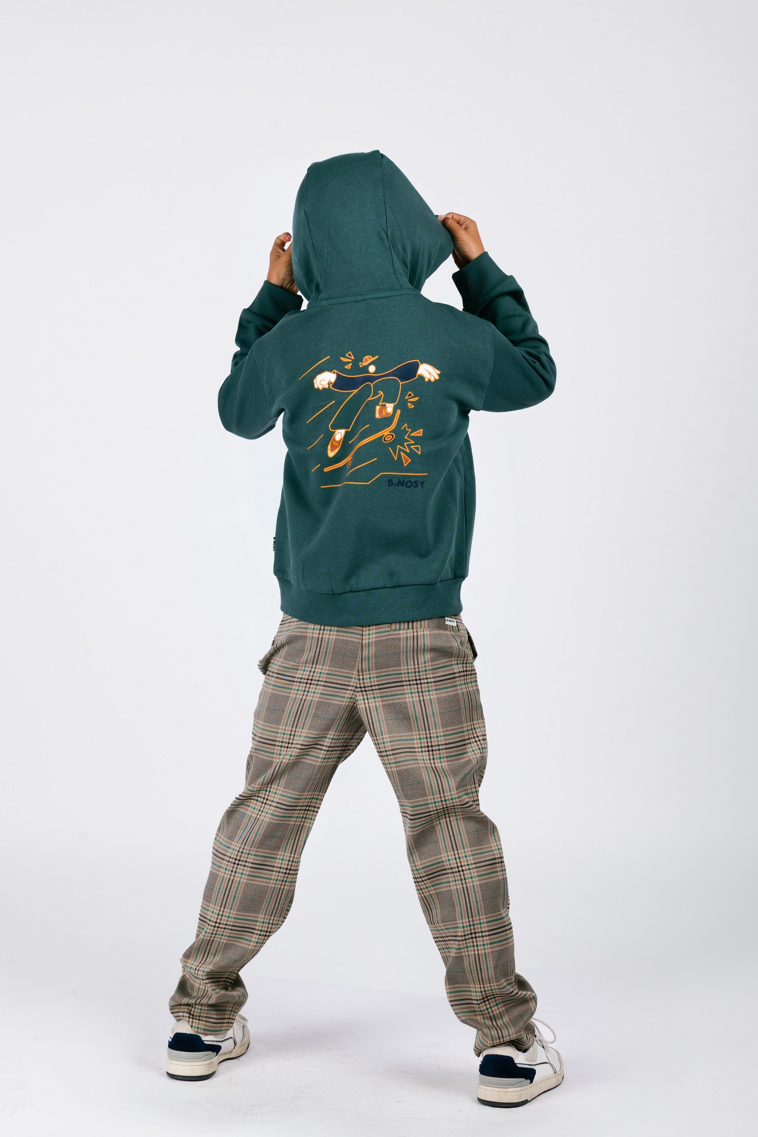 B.Nosy Sep Hoodie Groen