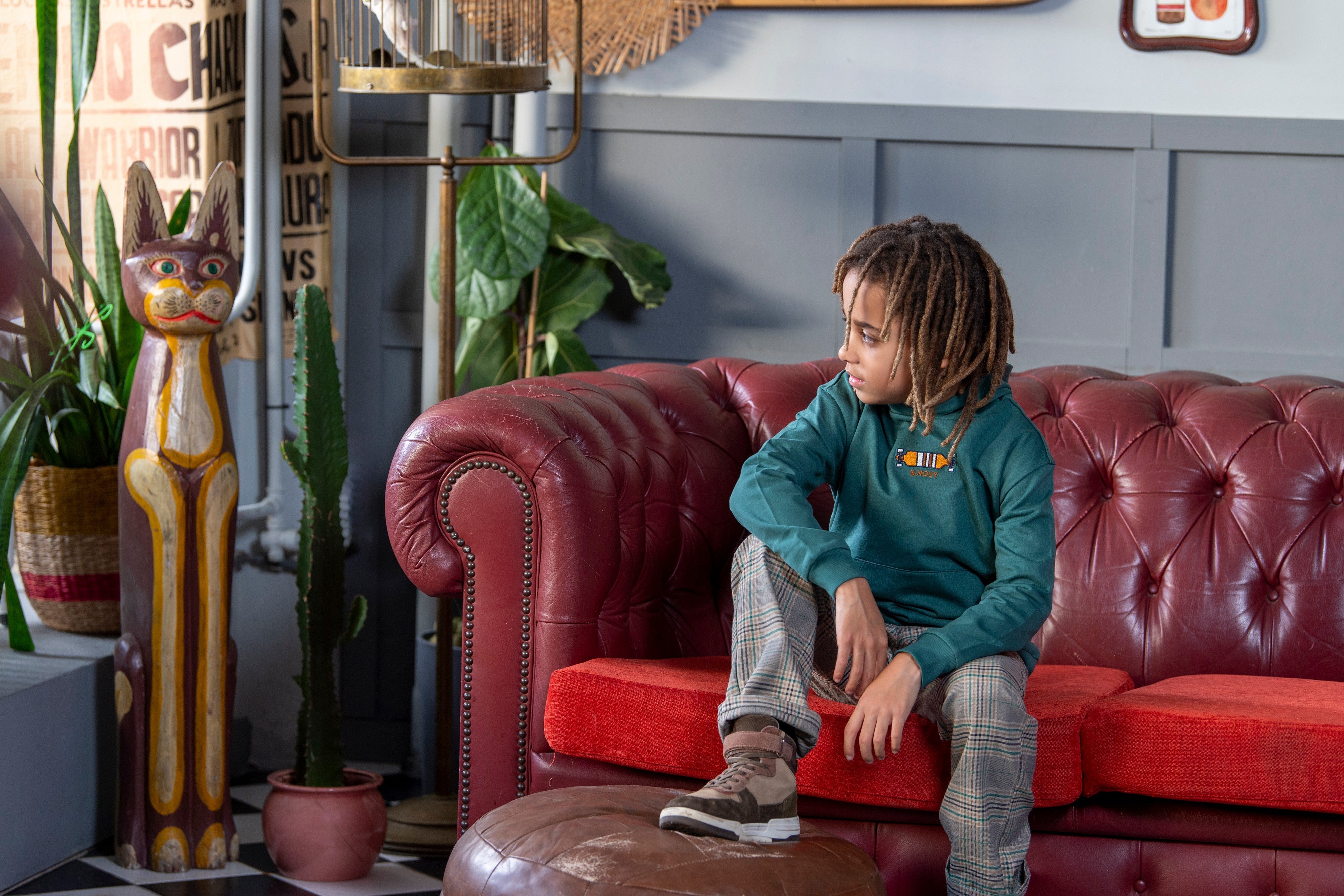 B.Nosy Sep Hoodie Groen