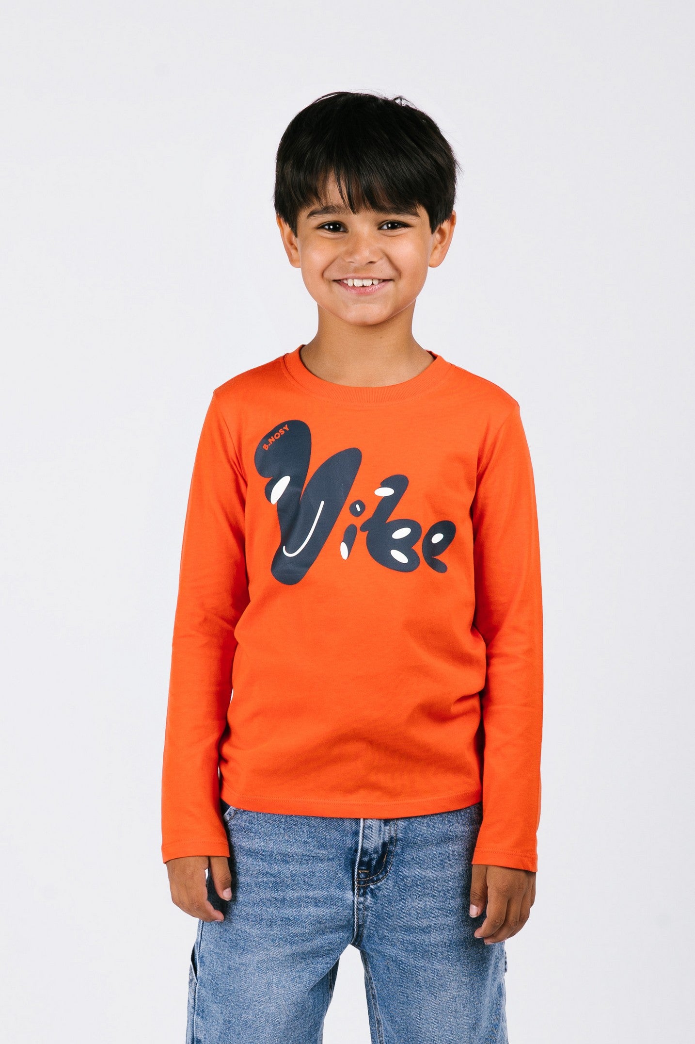 B.Nosy Trevor Long Sleeve Rood