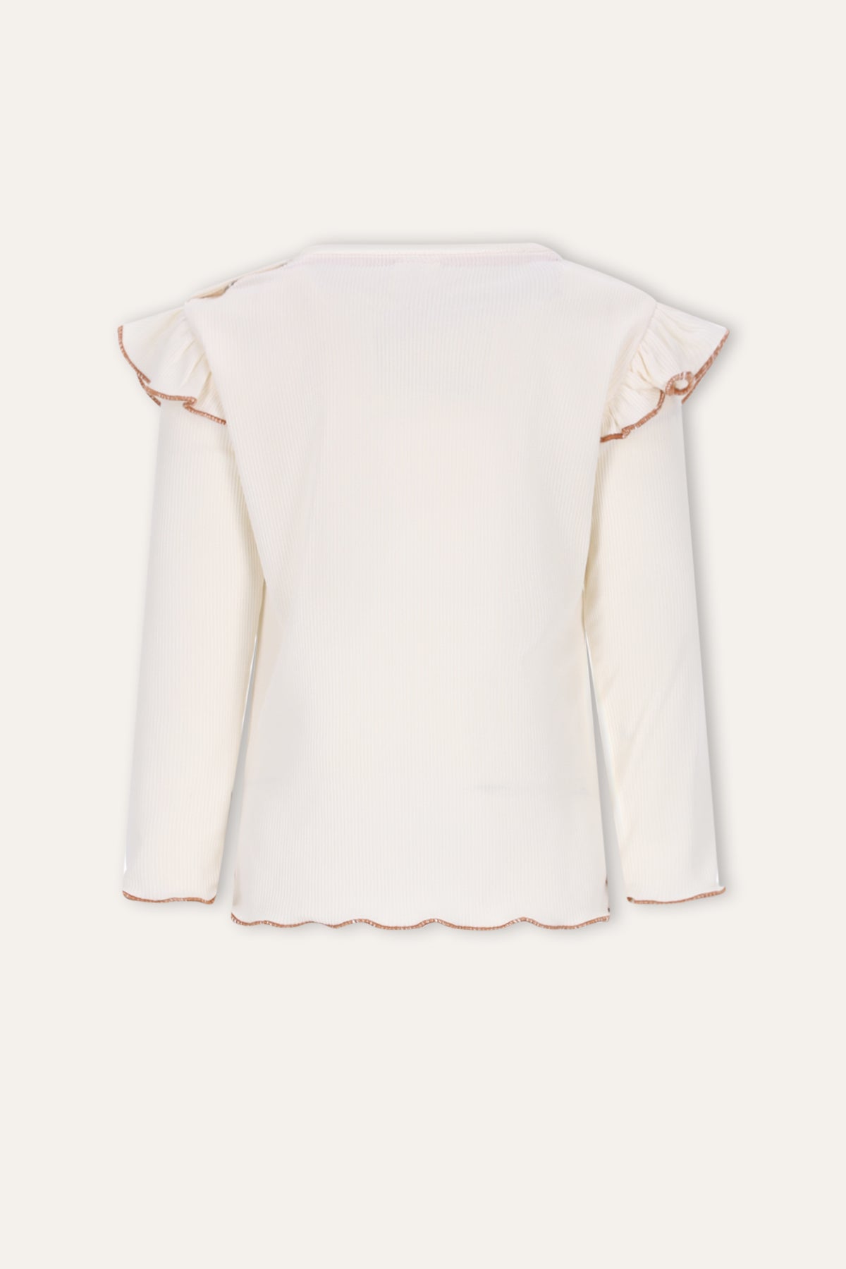 B.Nosy Mini Tonya Top Ecru