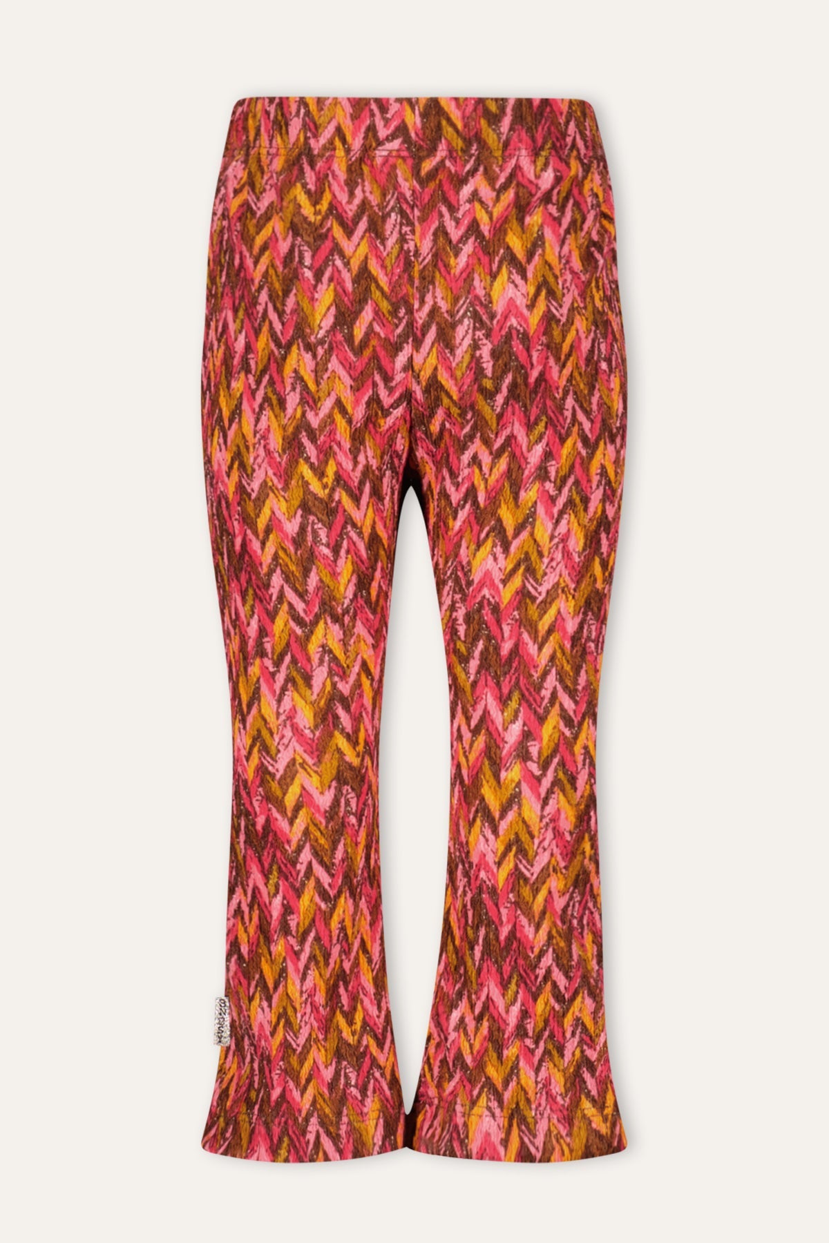 B.Nosy Mini Pepper Flared Broek Roze