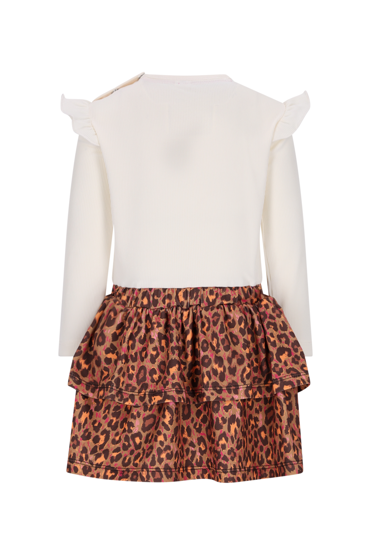 B.Nosy Mini Daphne Jurk Ecru