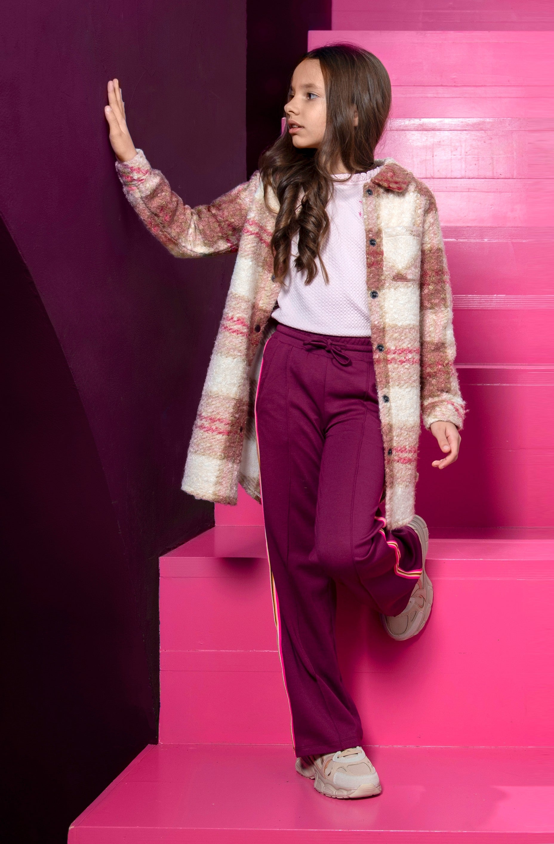 B.Nosy Tory Blouse Licht Roze