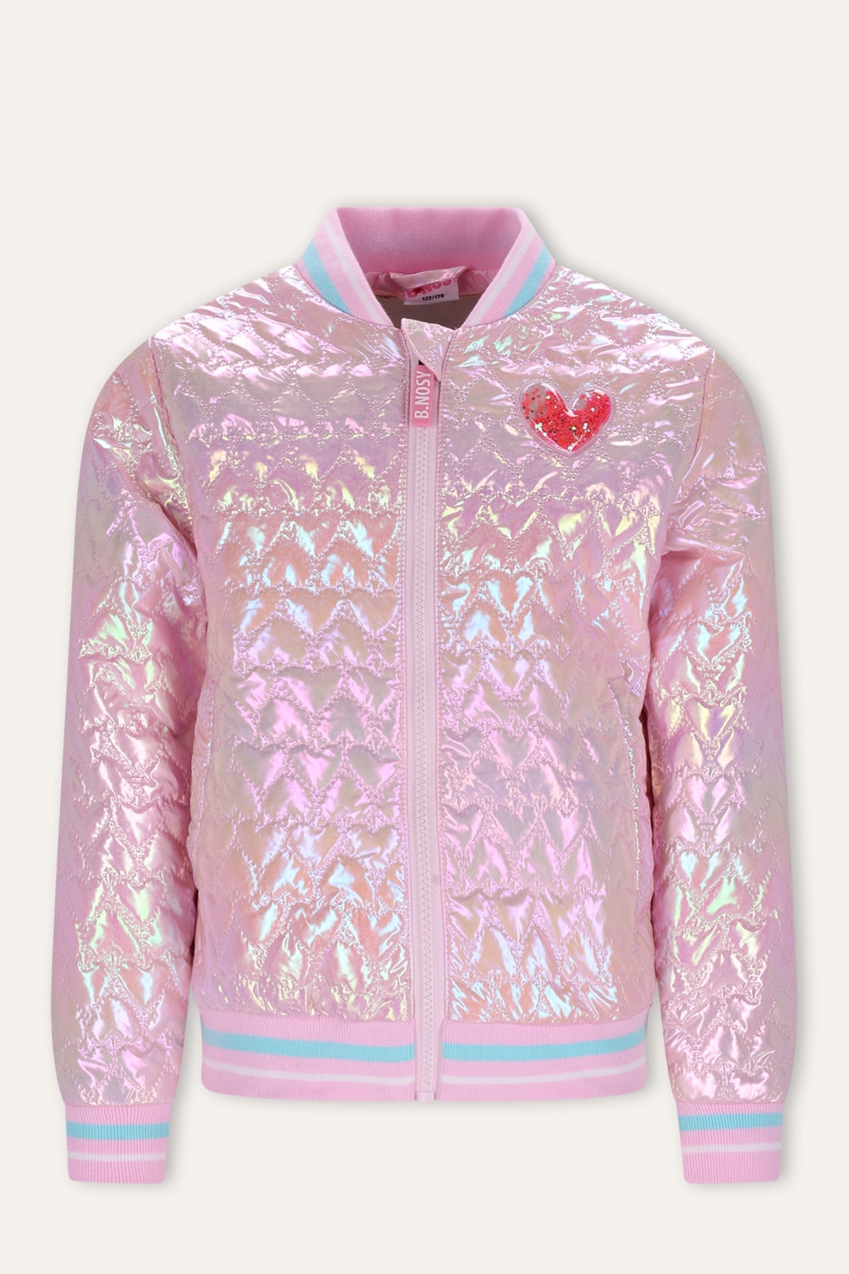 B.Nosy Juna Bomber Shiny roze