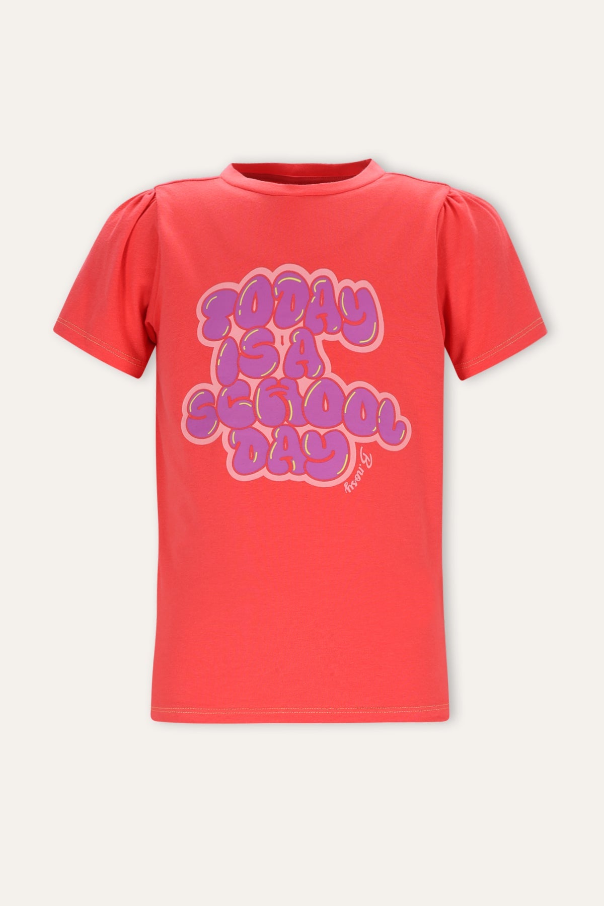 B.Nosy Tammy T-shirt Roze Spring