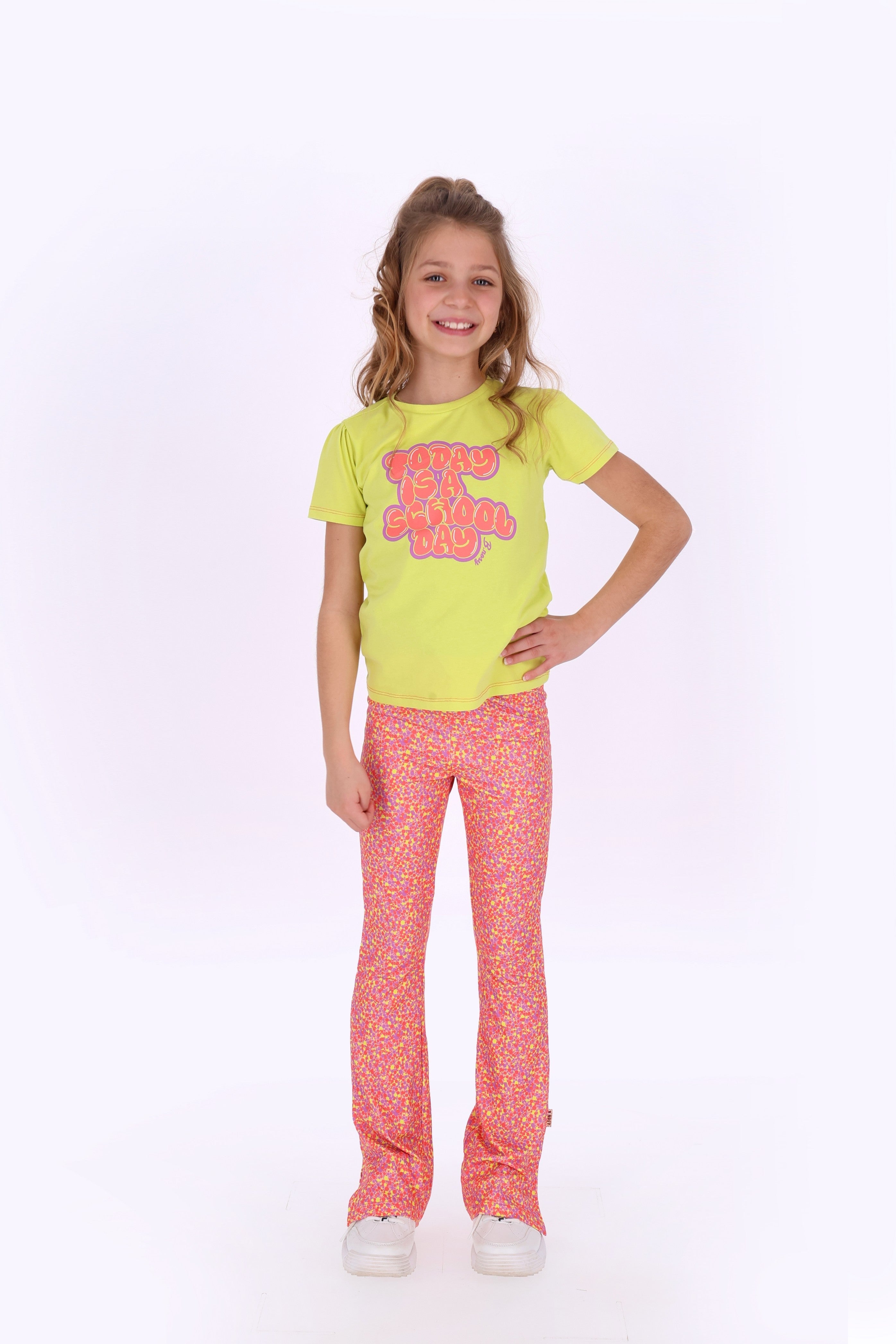 Phoebe Flared Broek Dots