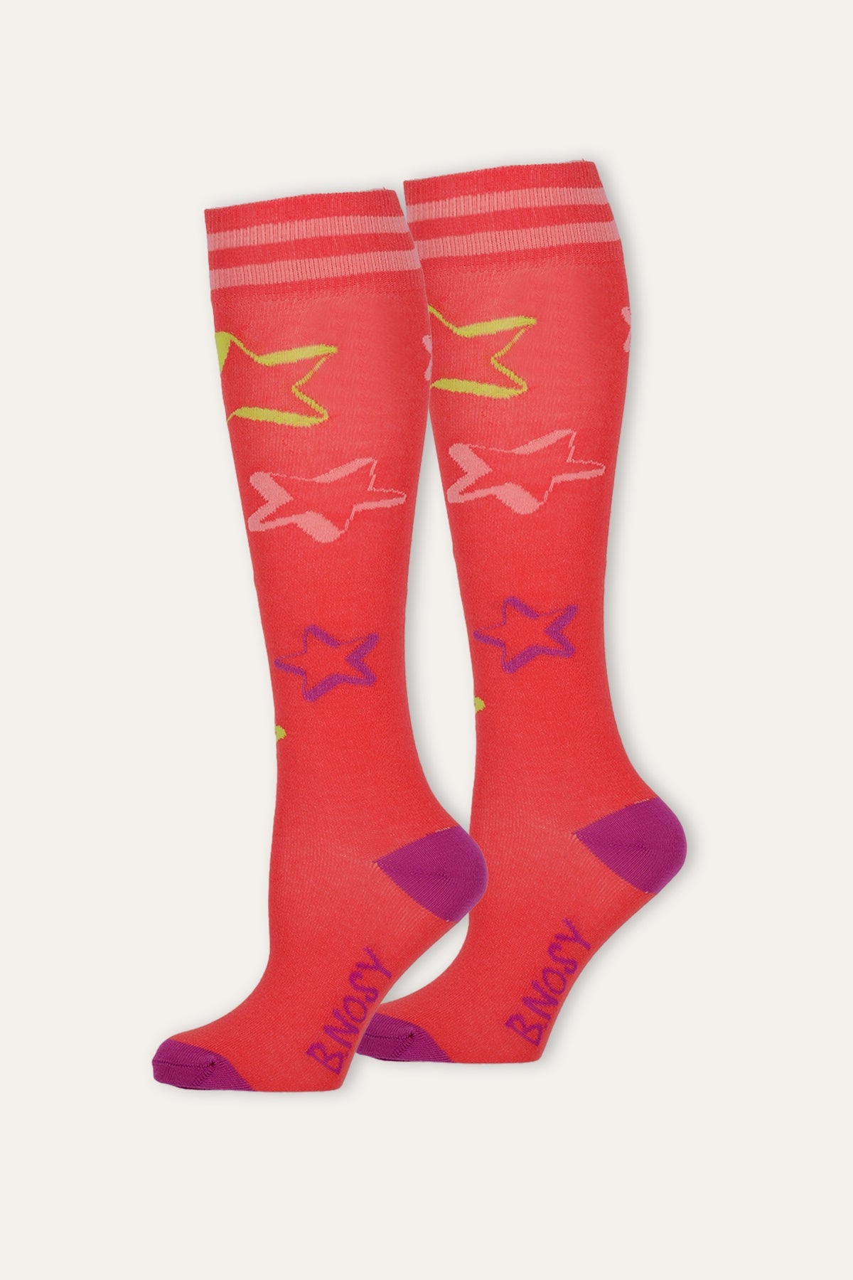 Missy Knie Kousen Roze